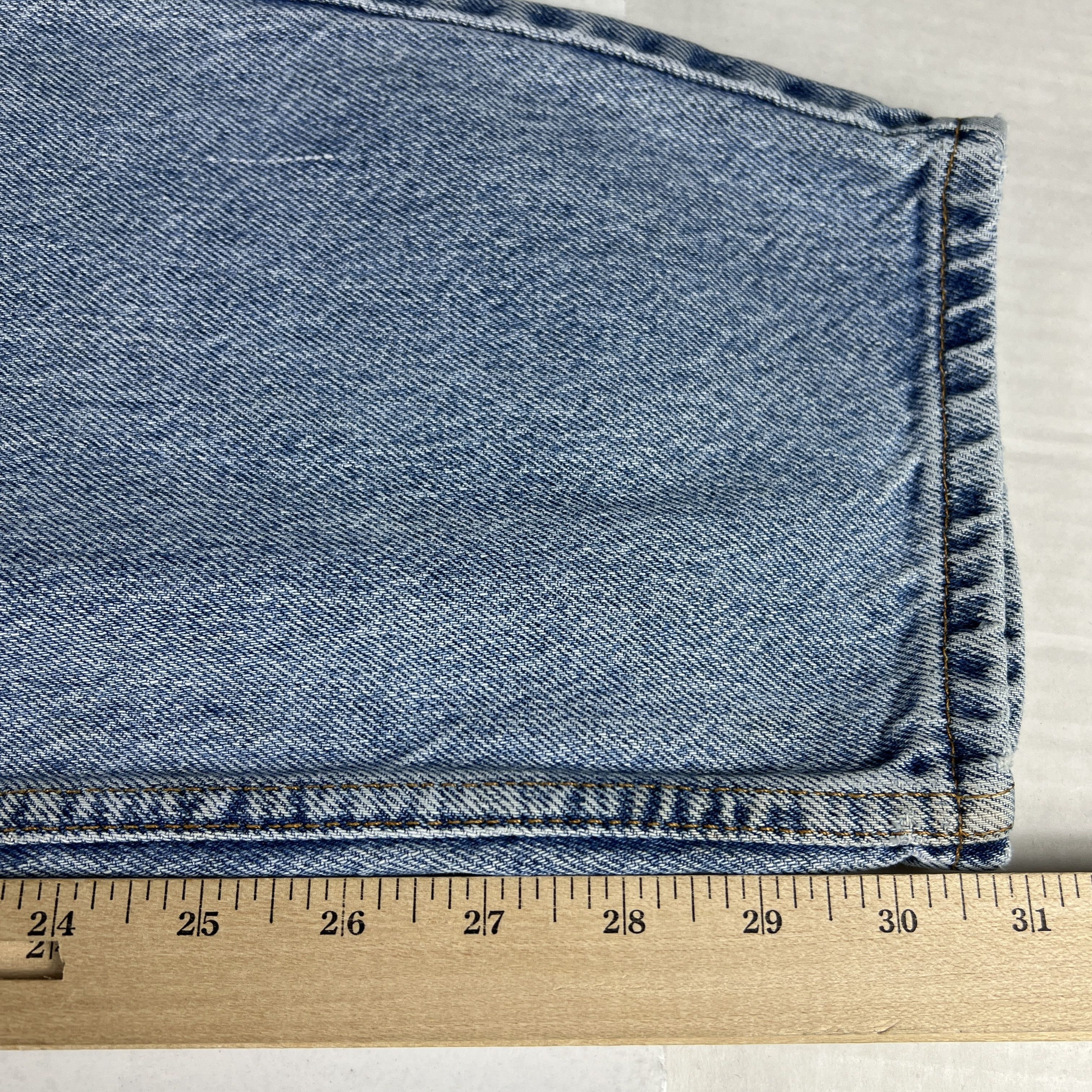Levi's × Vintage VTG 90s Levi's Jean 560 Loose Taper Blue Denim Orange Tab Size US 32 / EU 48 - 20 Thumbnail
