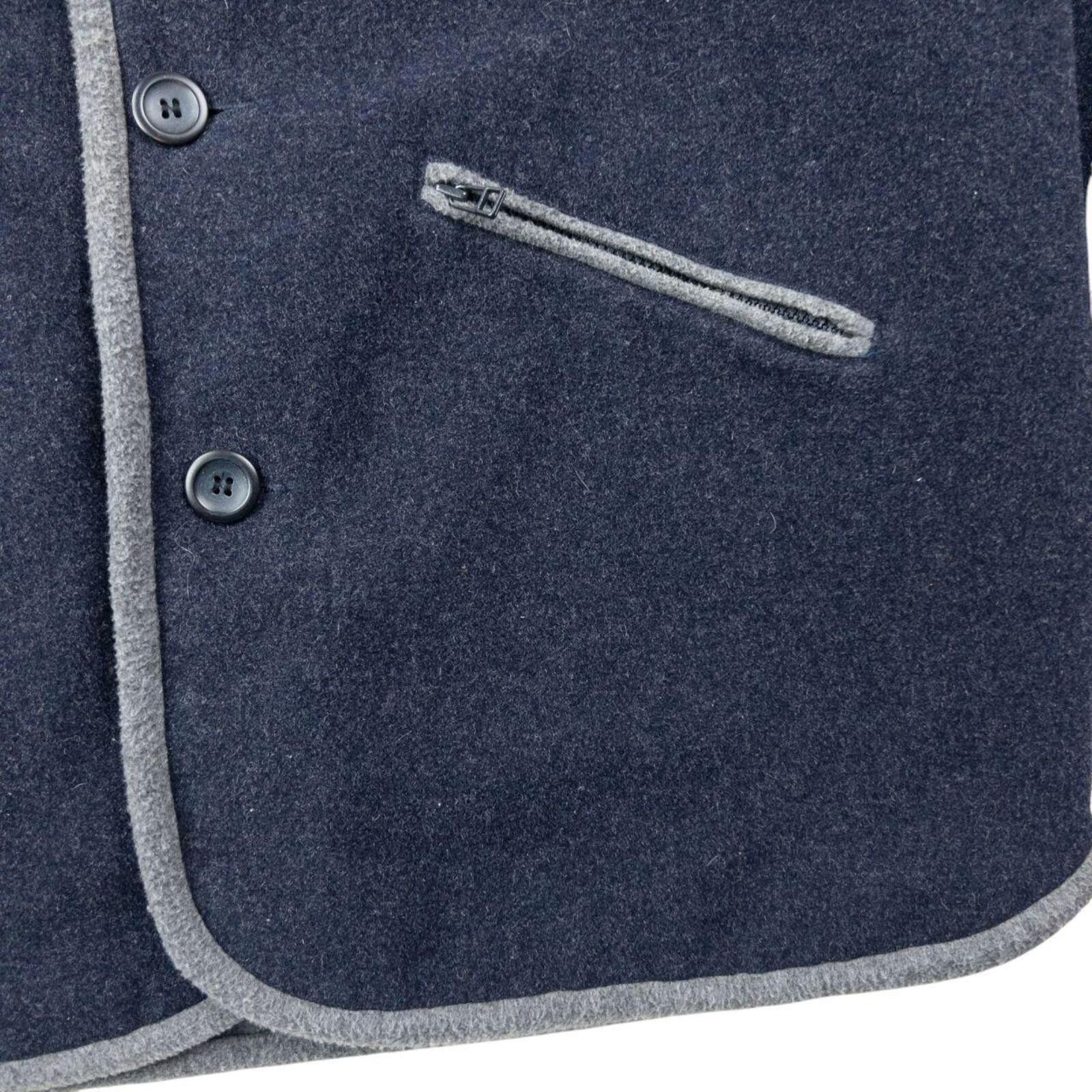 Other Vintage 90s Armani Jeans Fleece Lined Wool Jacket Size XL Size US XL / EU 56 / 4 - 6 Thumbnail