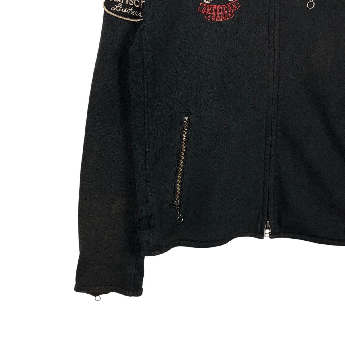 Vanson Leathers 🔥MEGA RARE VANSON LEATHER SKELETON BONES BIKER JACKET Size US L / EU 52-54 / 3 - 7 Thumbnail