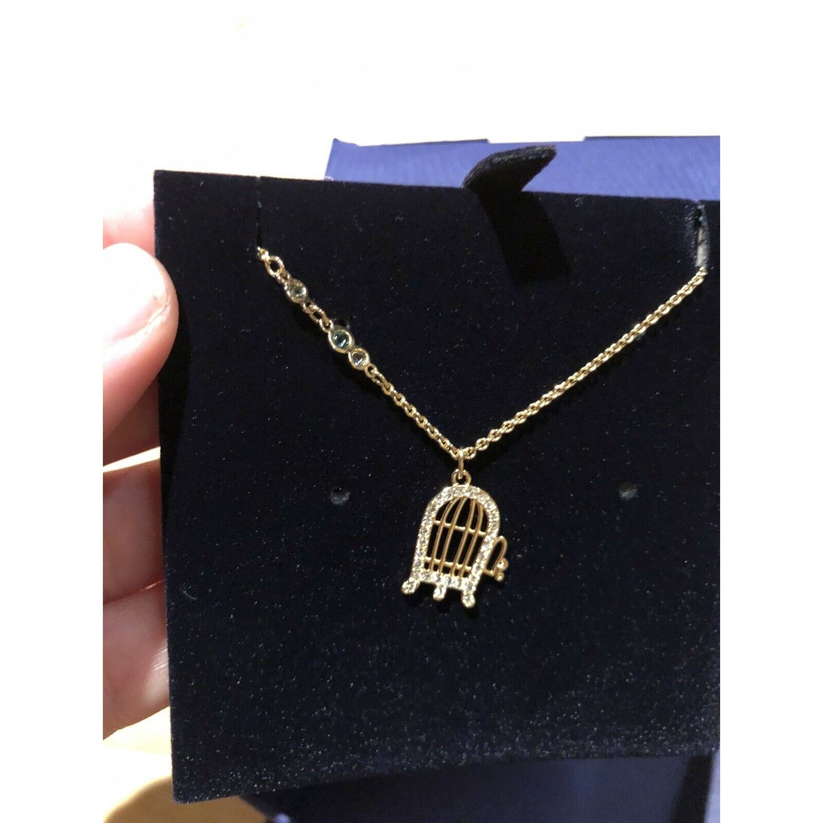 Swarovski Swarovski LOONEY TUNES TWEETY'S CAGE NECKLACE Size ONE SIZE - 4 Thumbnail