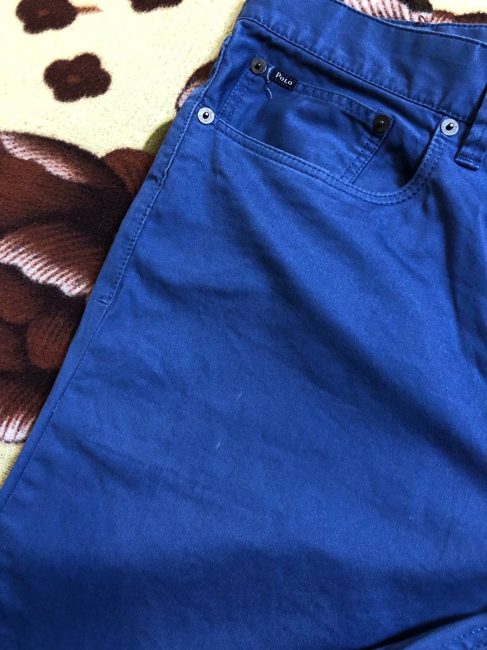 Polo Ralph Lauren Polo Ralph Lauren Trousers Pants Chino Blue Distressed Size US 32 / EU 48 - 12 Thumbnail