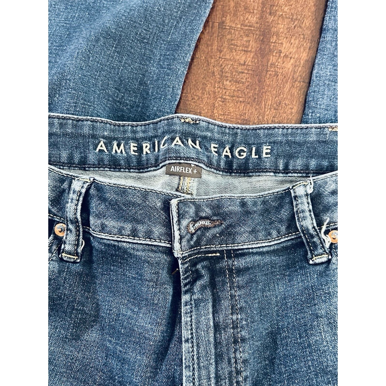 American Eagle Outfitters american eagle jeans men Original Bootcut 38x32 Air flex+ Size US 38 / EU 54 - 2 Thumbnail
