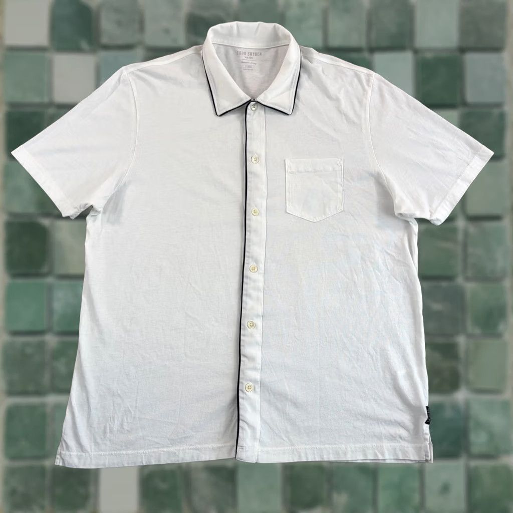 Todd Snyder VINTAGE? No. Todd Snyder Tipped Full Packet Polo Premium Jersey Shirt Men XL White Size US XL / EU 56 / 4 - 1 Thumbnail