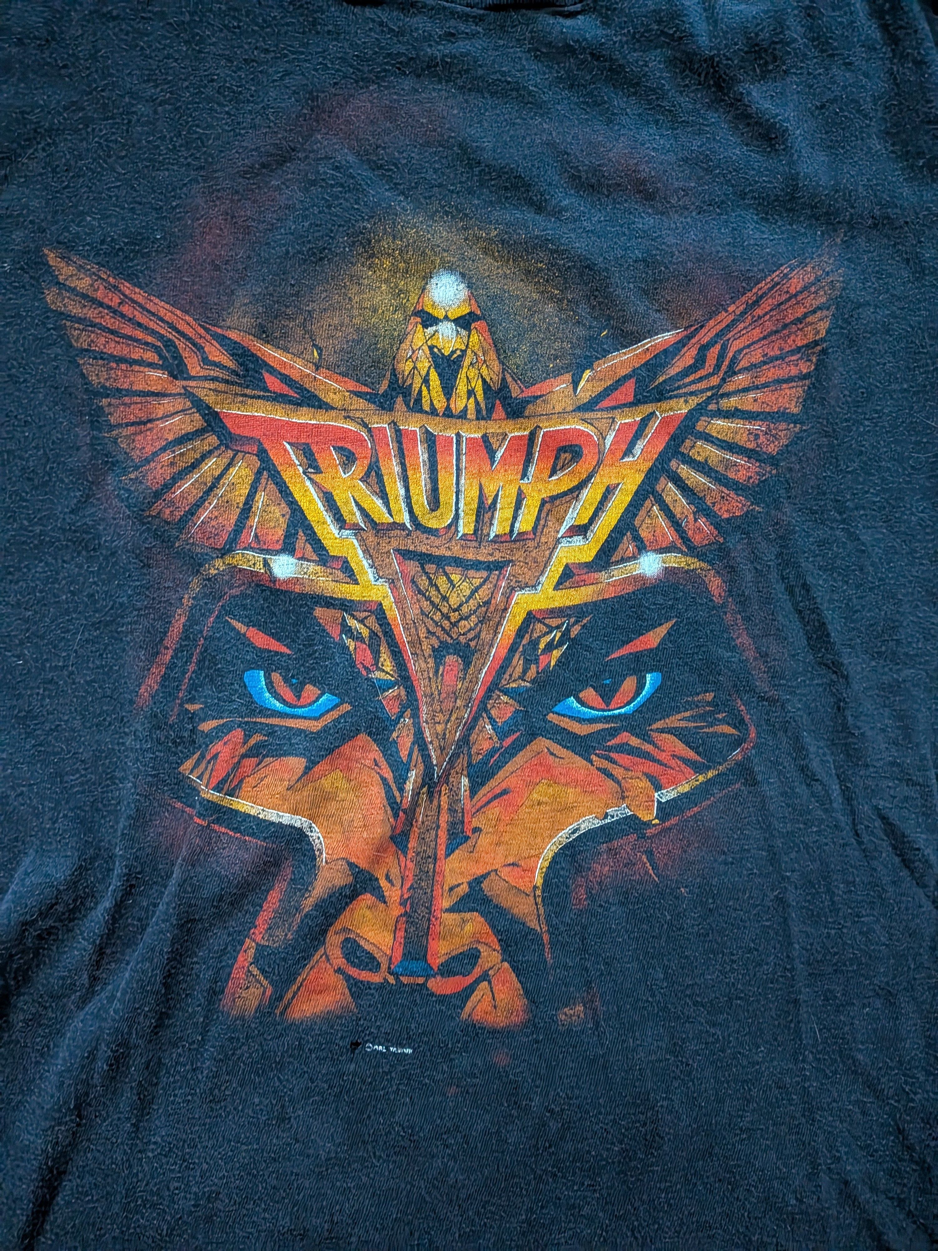 Hanes 1983 Triumph “Never Surrender” Tour Tee — Hanes M Size US M / EU 48-50 / 2 - 2 Thumbnail