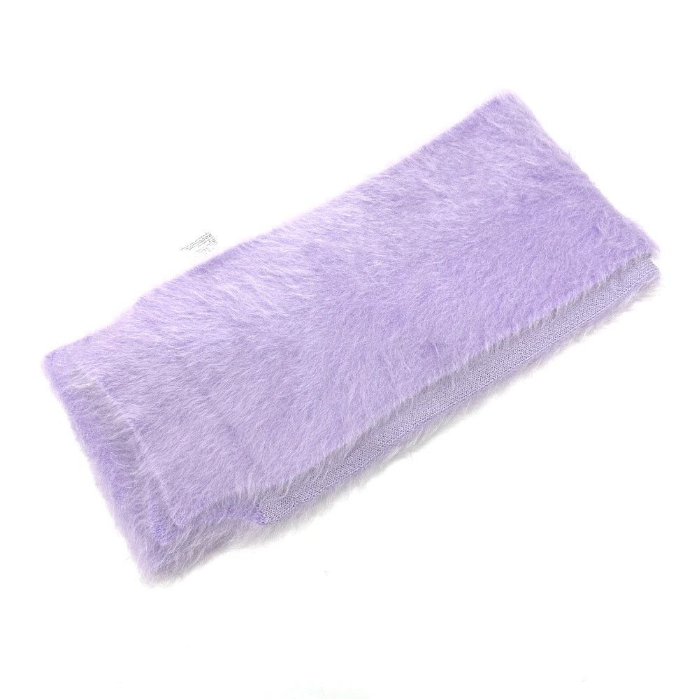 Bottega Veneta Bottega Veneta 717775 Double Mohair Scarf Women Purple Size ONE SIZE - 1 Thumbnail