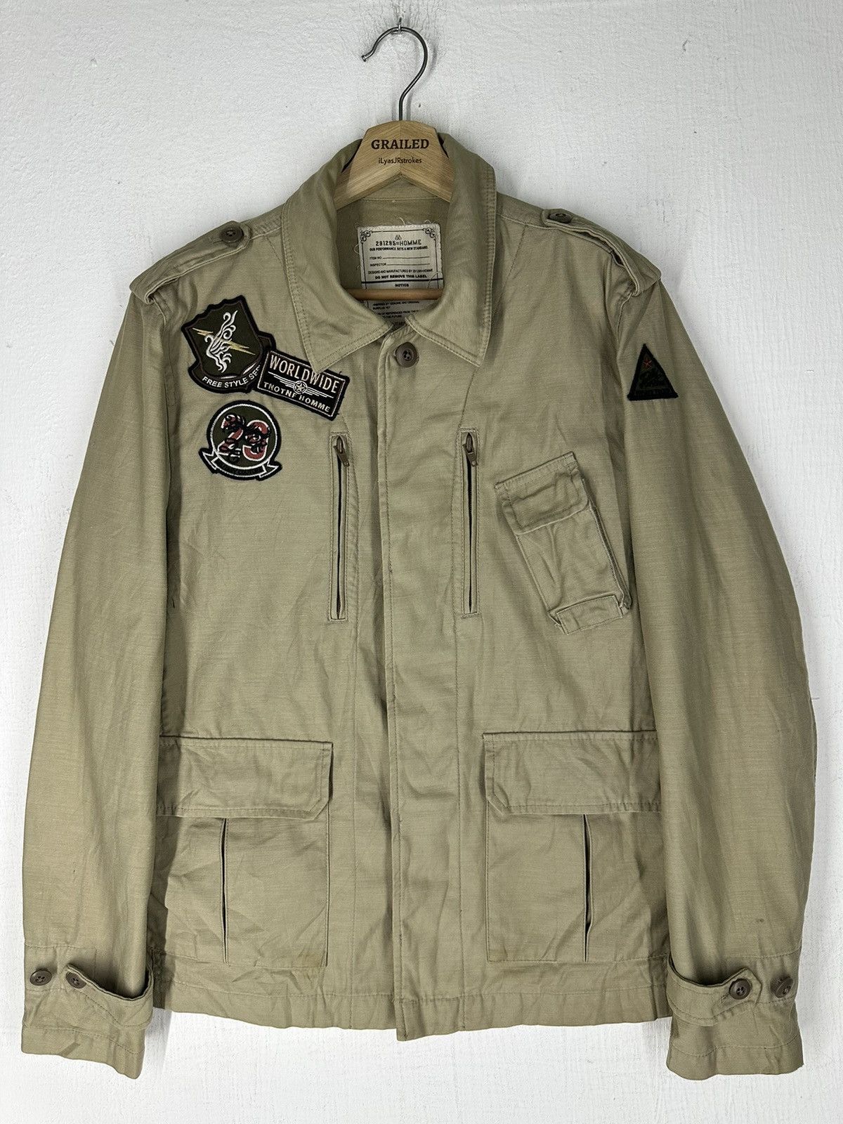 Japanese Brand 291295=Homme Military Colture Tactical Army Jacket Size US M / EU 48-50 / 2 - 5 Thumbnail