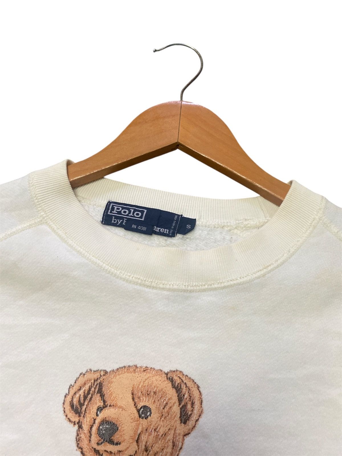Designer × Polo Ralph Lauren × Vintage 💥RARE💥VINTAGE POLO RALPH LAUREN BEAR SWEATSHIRT🔥 Size US S / EU 44-46 / 1 - 6 Thumbnail