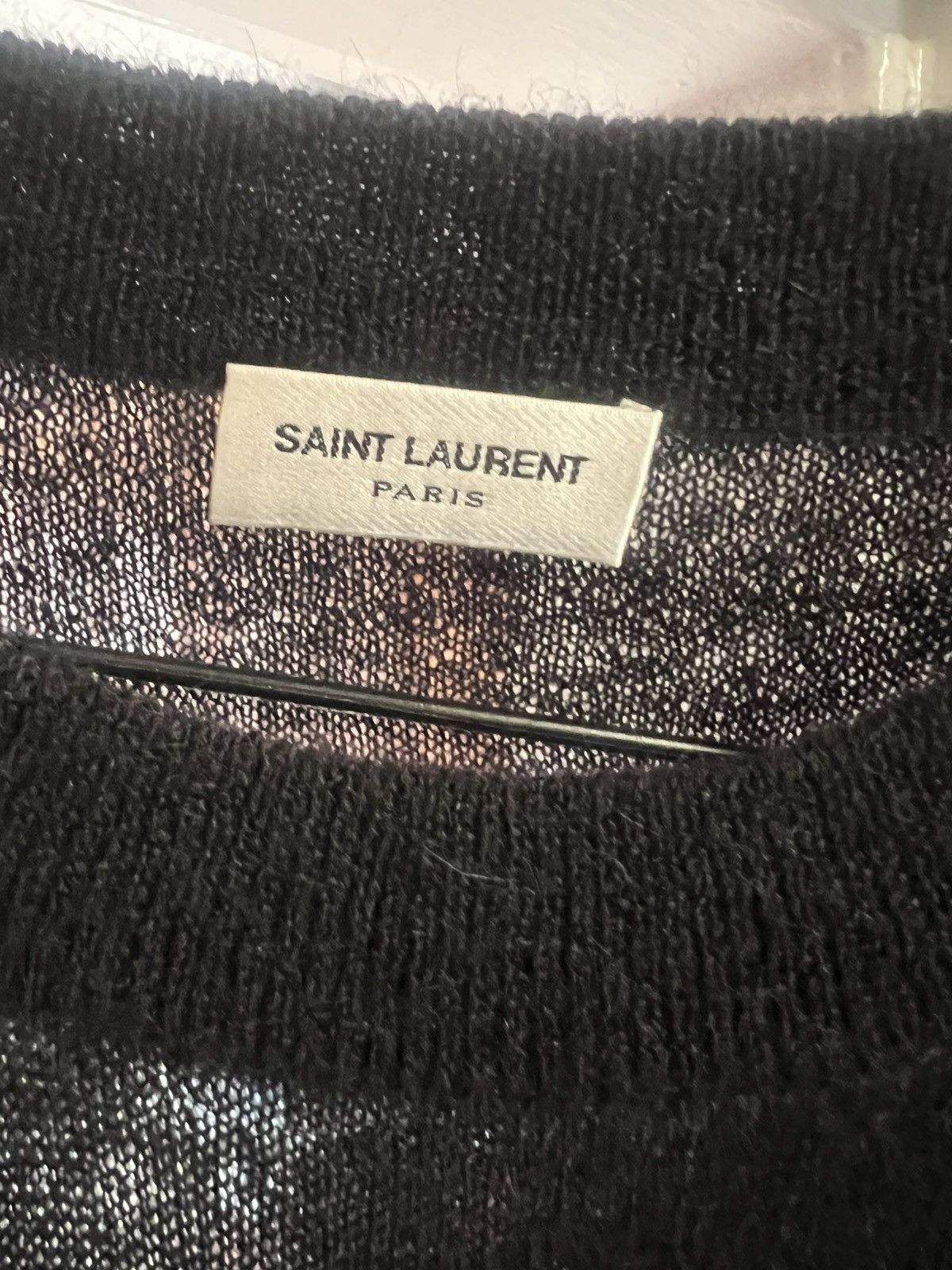 Saint Laurent Paris Saint Laurent black panther sweater large Size US L / EU 52-54 / 3 - 4 Thumbnail