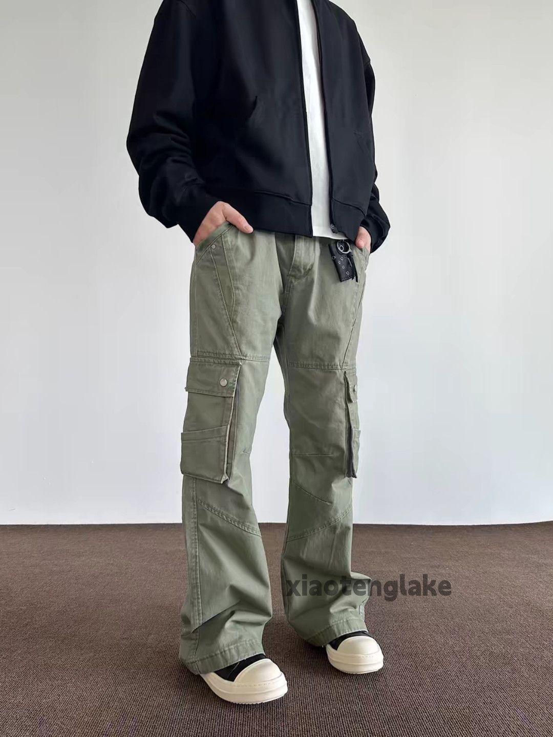 Designer × Japanese Brand × Vintage utility military loose baggy skate work outdoor cargo pants Size US 30 / EU 46 - 5 Thumbnail
