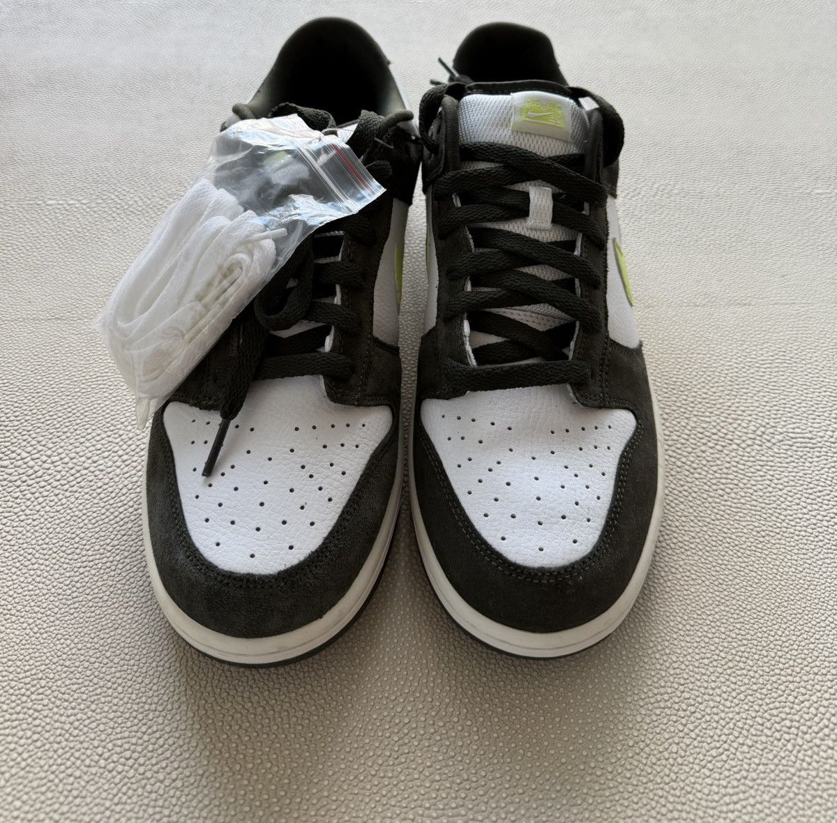 Nike Nike Dunk Low ‘Black White Volt’ Size US 10.5 / EU 43-44 - 1 Thumbnail