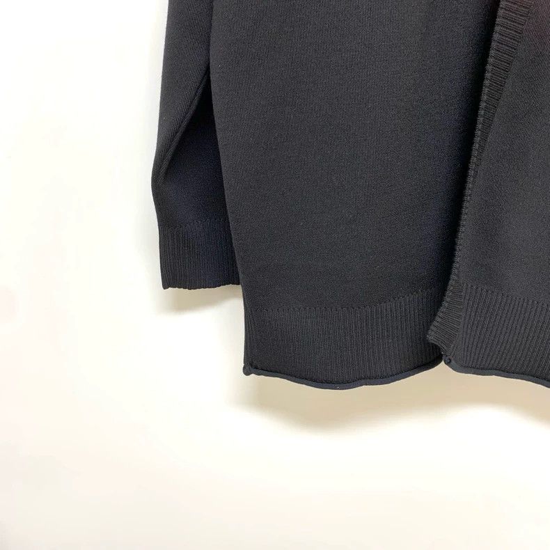 Givenchy Givenchy Black Classic Knit Cardigan with Buckle 2506-Nexta Size US S / EU 44-46 / 1 - 4 Thumbnail