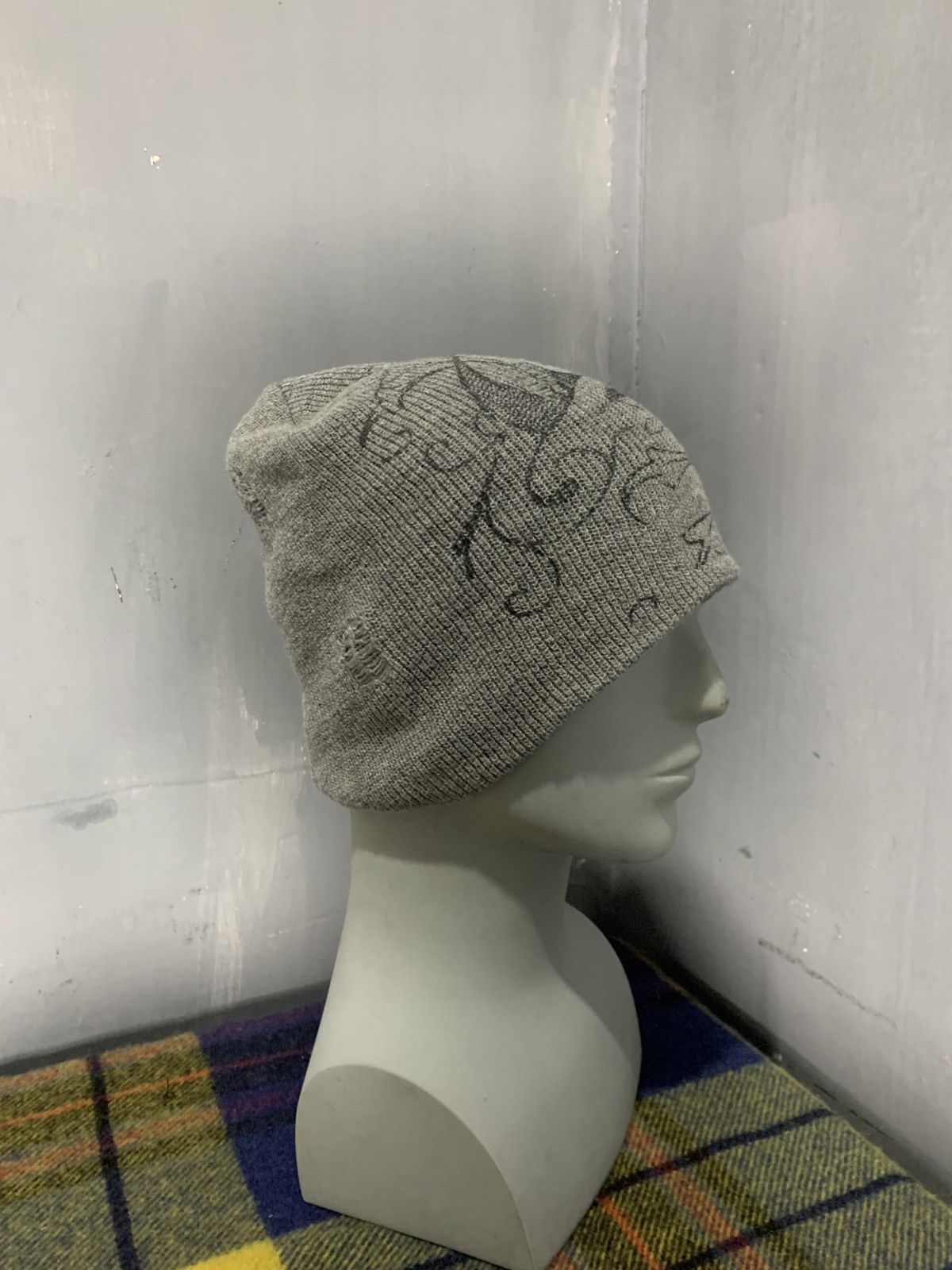 Japanese Brand Japanese punk bondage style beanie hats rare Size ONE SIZE - 4 Thumbnail