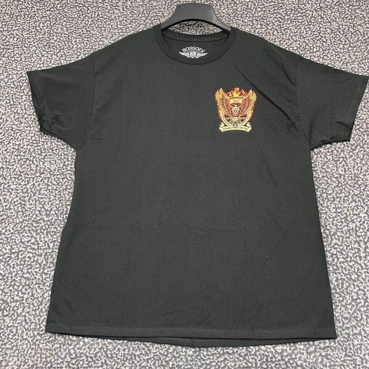 Other Bassani Exhaust Shirt Men XL High Performance Crew Neck Size US XL / EU 56 / 4 - 2 Thumbnail