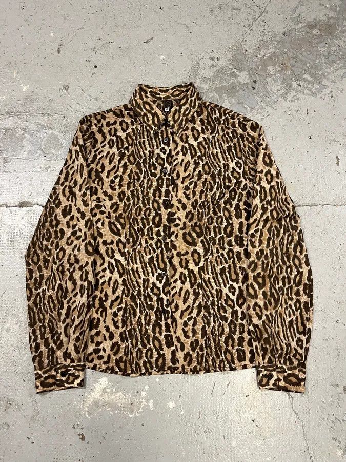 Dolce & Gabbana 2000s Dolce & Gabbana Leopard Glamour Shirt Size M / US 6-8 / IT 42-44 - 1 Thumbnail