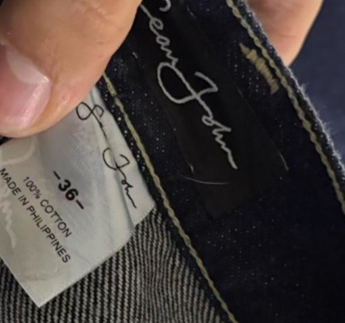 Sean John Dark Wash Baggy Sean John Jeans Size US 36 / EU 52 - 2 Thumbnail