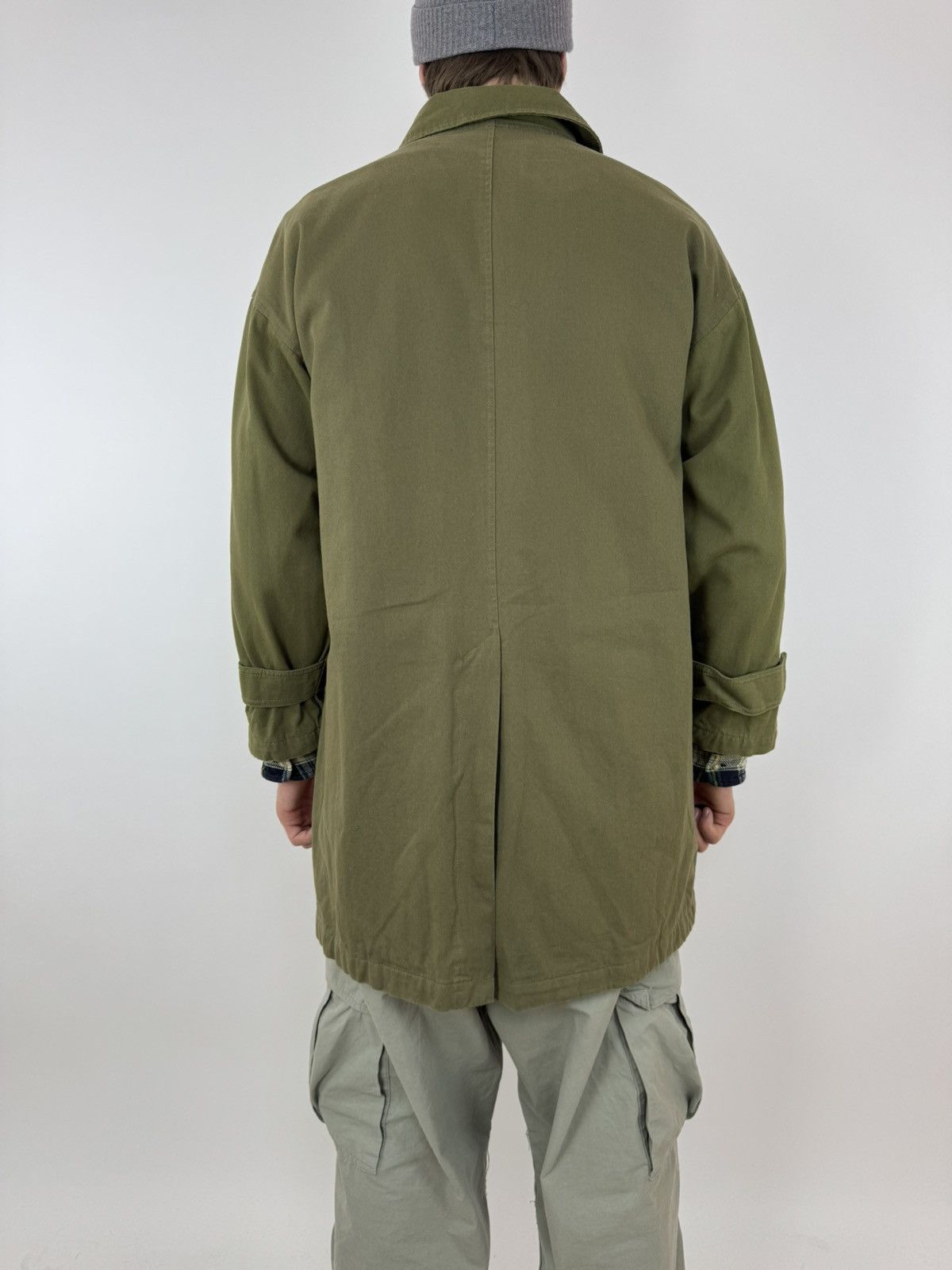 Japanese Brand Amekaji Japanese Military overcoat Mens military avantgarde Size US M / EU 48-50 / 2 - 4 Thumbnail