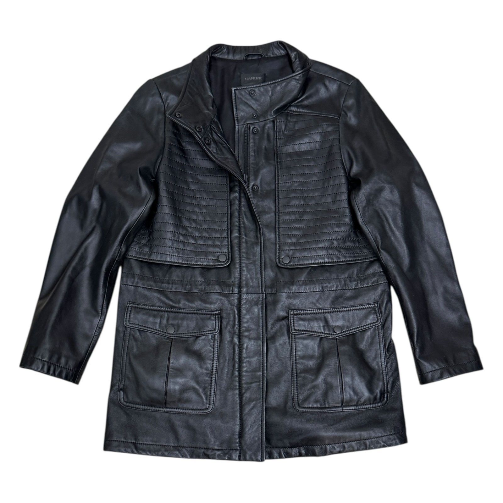 Danier DANIER LEATHER Luxury Business Casual Jacket Coat Medium Size M / US 6-8 / IT 42-44 - 1 Thumbnail