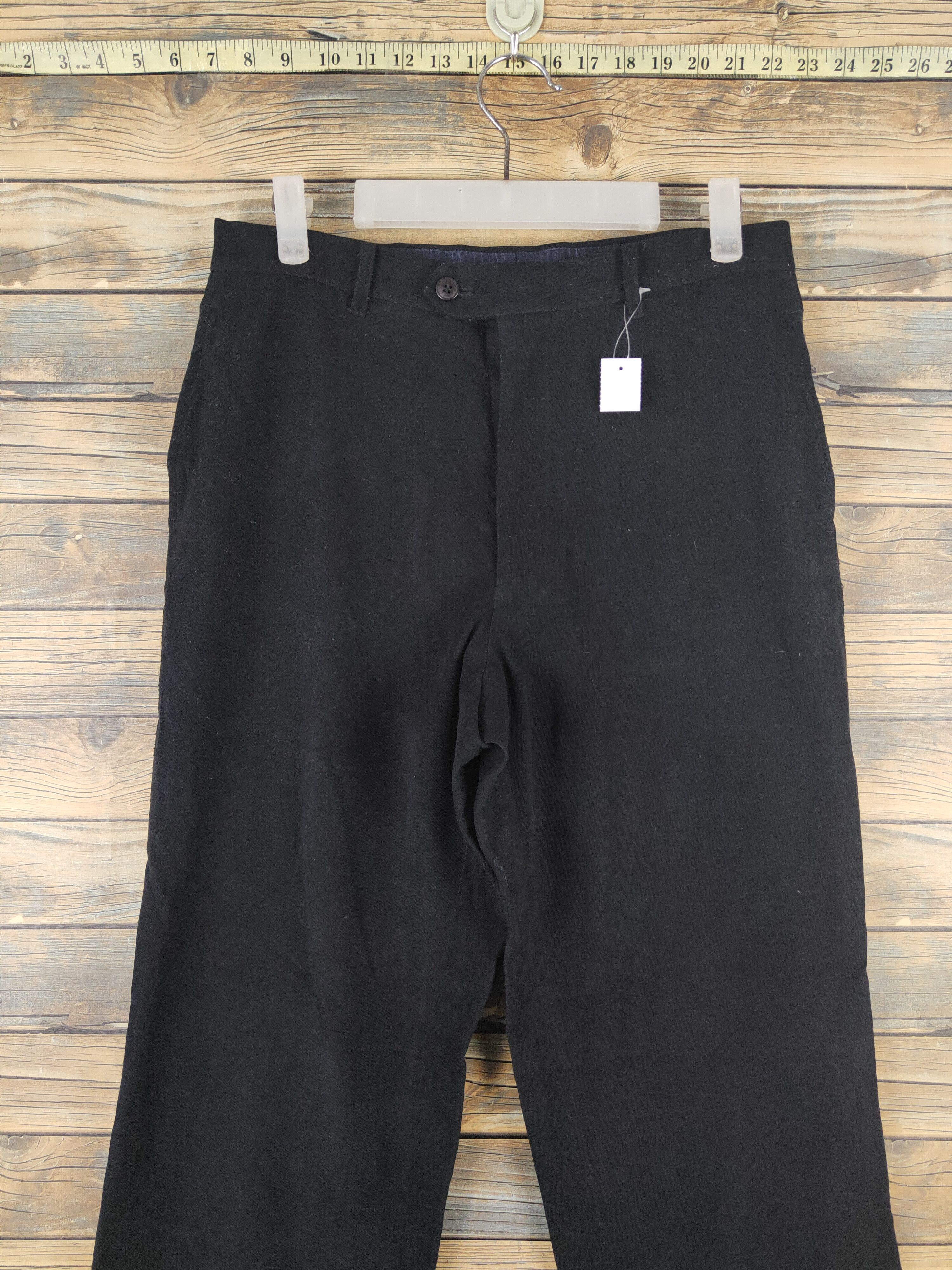 Kansai Yamamoto DL Kansai Yamamoto Homme Black japan Pants #720 Size US 31 - 2 Thumbnail