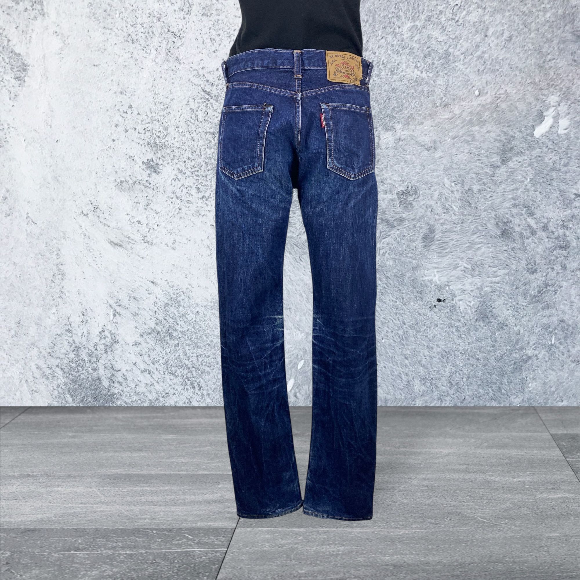 Japanese Brand HRM Tapered Leg Jeans Size US 28 / EU 44 - 1 Thumbnail