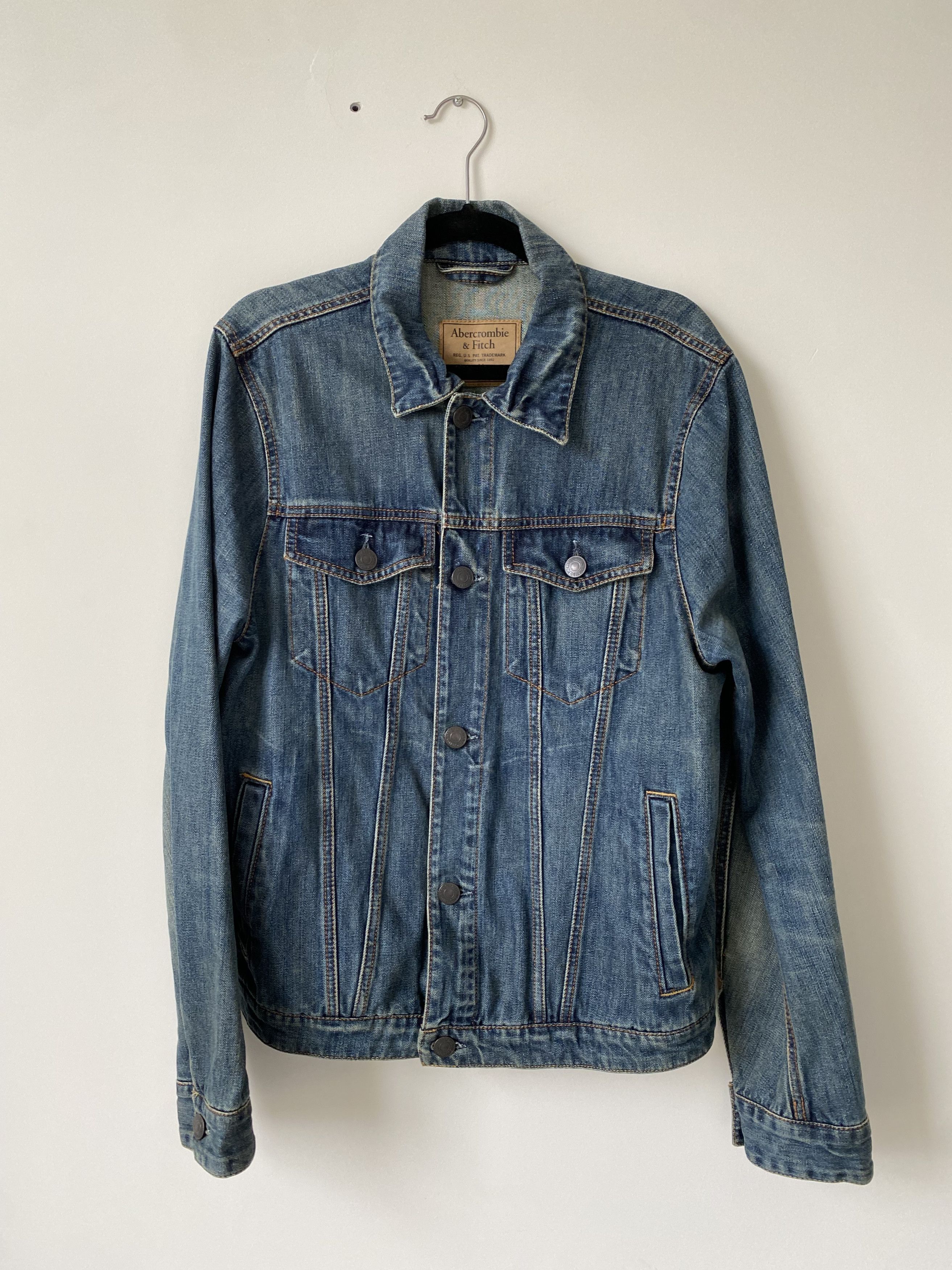 Abercrombie & Fitch Denim trucker jacket Size US M / EU 48-50 / 2 - 1 Thumbnail