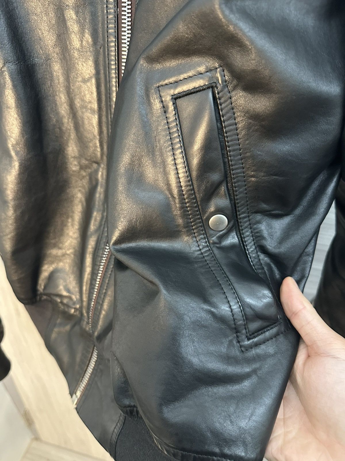 Rick Owens Rick Owens FW20 leather jacket Size US M / EU 48-50 / 2 - 4 Thumbnail