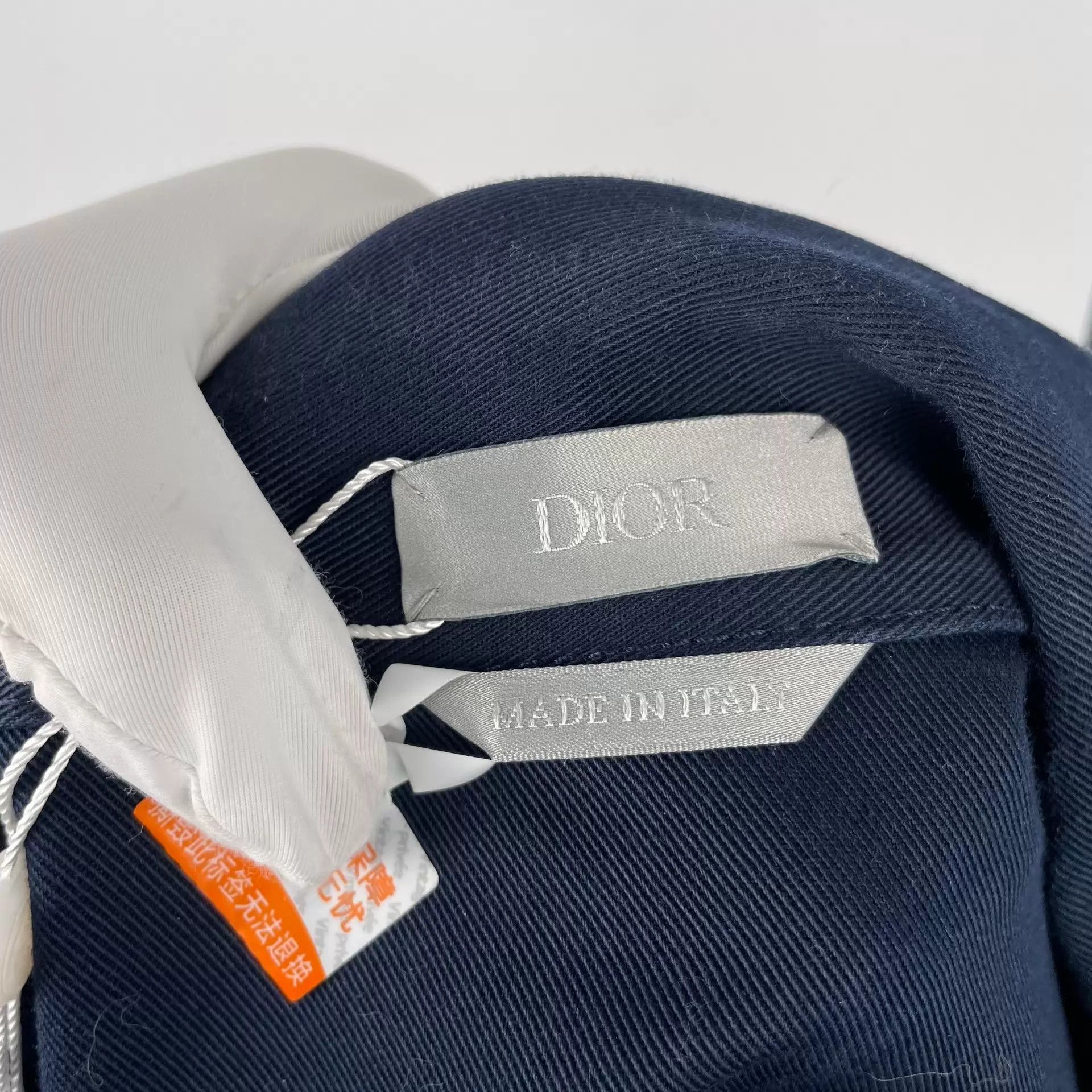 Dior Dior Navy Blue Denim Jacket Size 52 2026 New Size US L / EU 52-54 / 3 - 4 Thumbnail