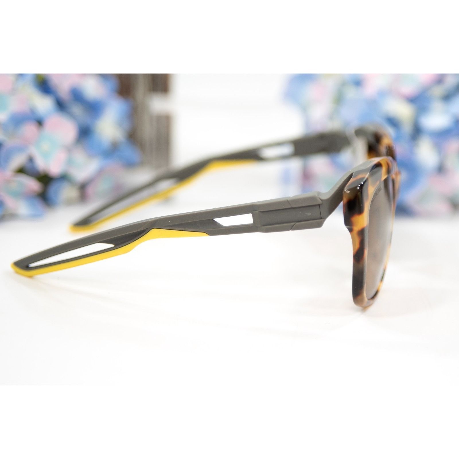 Balenciaga Balenciaga BB00255SA Havana Brown Tortoise Logo Acrylic Sung Size ONE SIZE - 12 Thumbnail