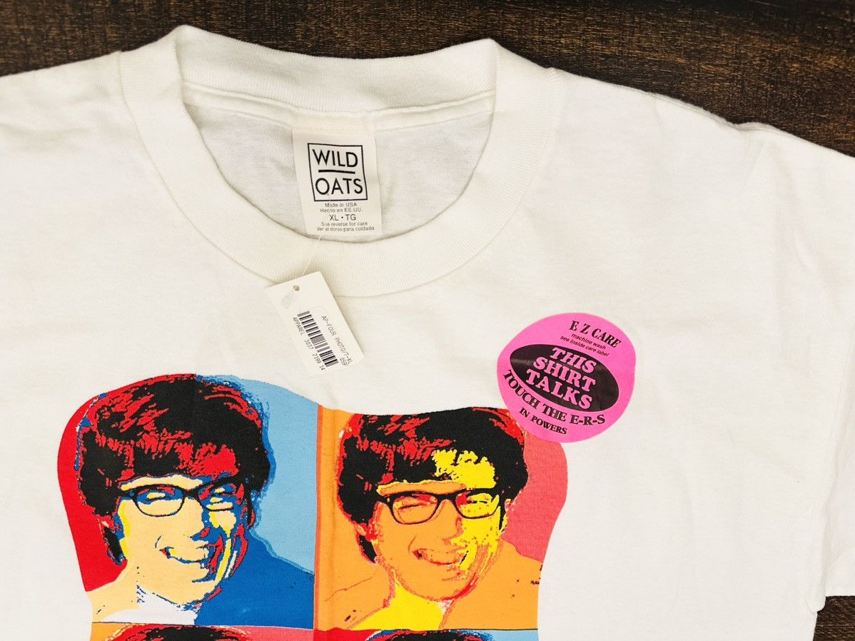 Other NWT VTG 1999 Wild Oats Austin Powers T-Shirt XL-Doesn’t Talk Size US XL / EU 56 / 4 - 4 Thumbnail