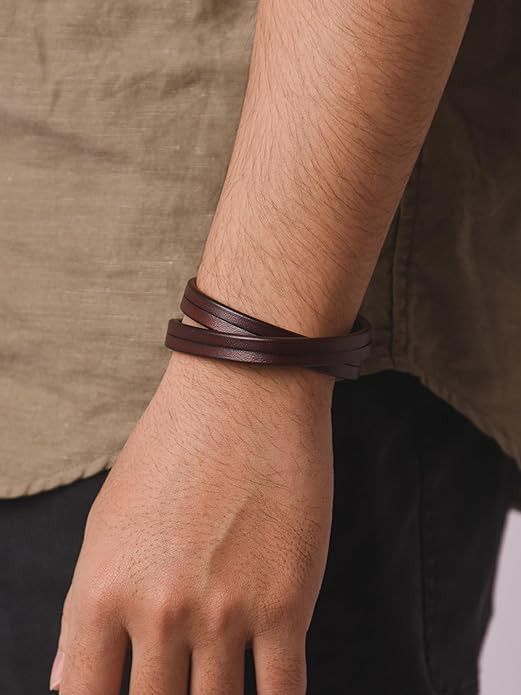 Other Brown leather bracelet Size ONE SIZE - 1 Thumbnail
