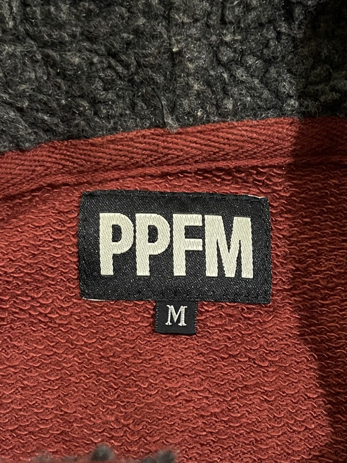 PPFM 2000's PPFM Wizard Ninja Thumbhole Vkei Sherpa Hoodie Size US M / EU 48-50 / 2 - 7 Thumbnail