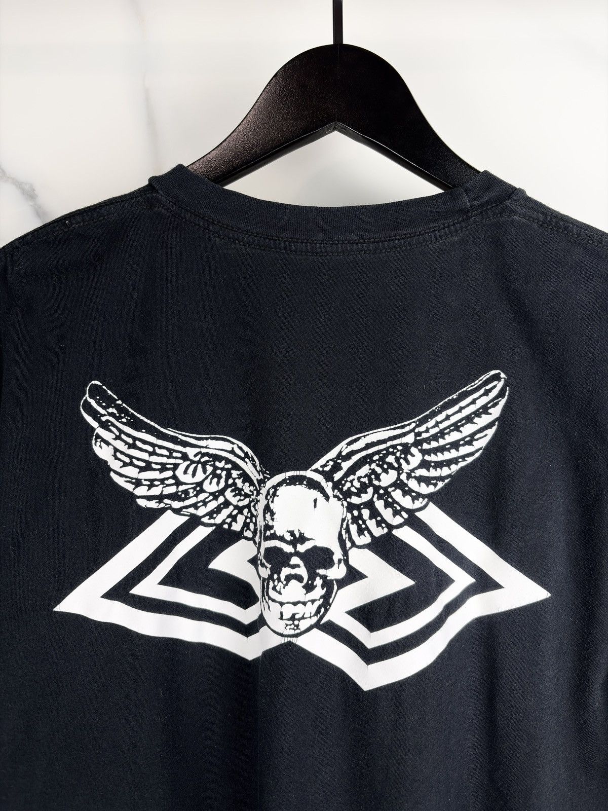 Chrome Hearts Chrome Hearts Foti Winged Skull Skeleton Tshirt Black Size US L / EU 52-54 / 3 - 6 Thumbnail