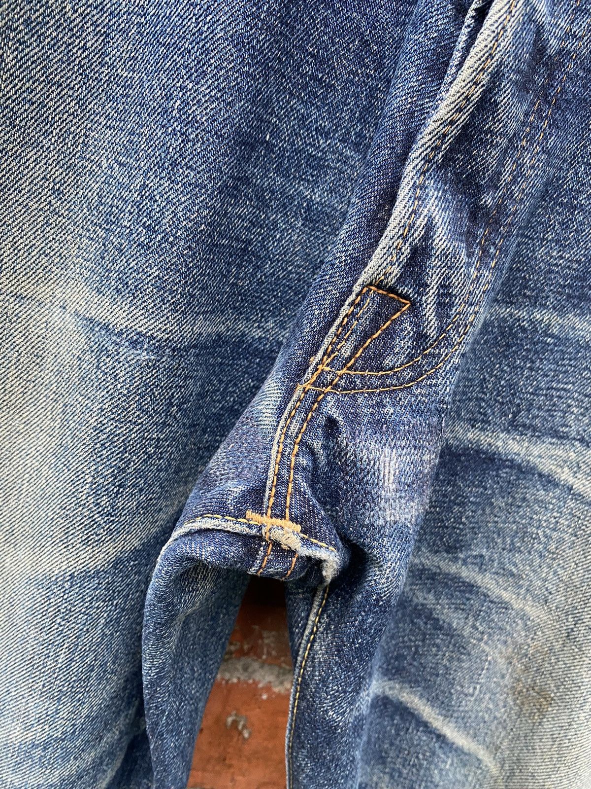 Denime × Toyo Enterprises W30x29 vintage denime repaired distressed denime redline Size US 30 / EU 46 - 5 Thumbnail