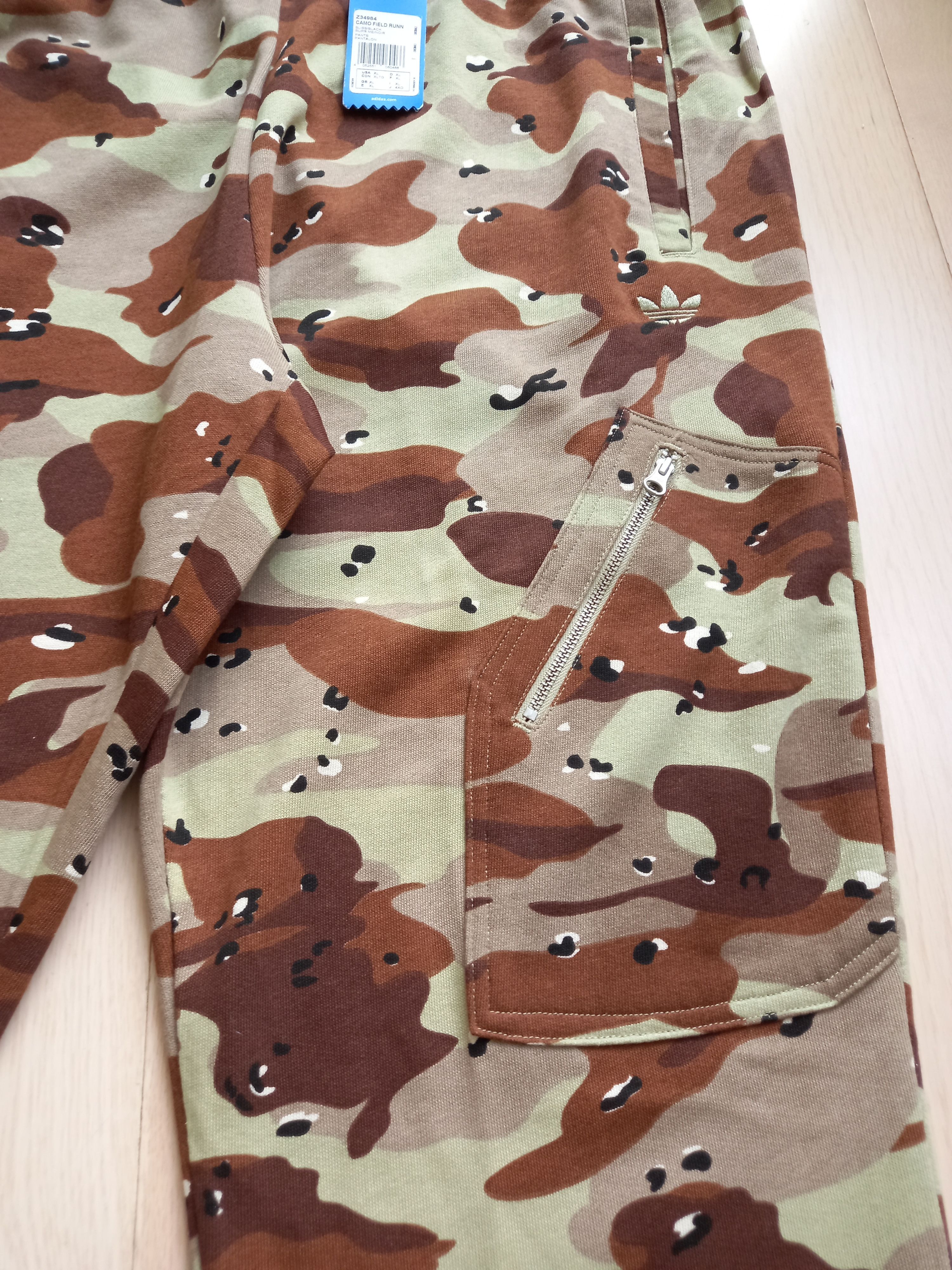 Adidas 2012 deadstock NWT Adidas Originals Camo Field Pants sz XL Size US 38 / EU 54 - 4 Thumbnail