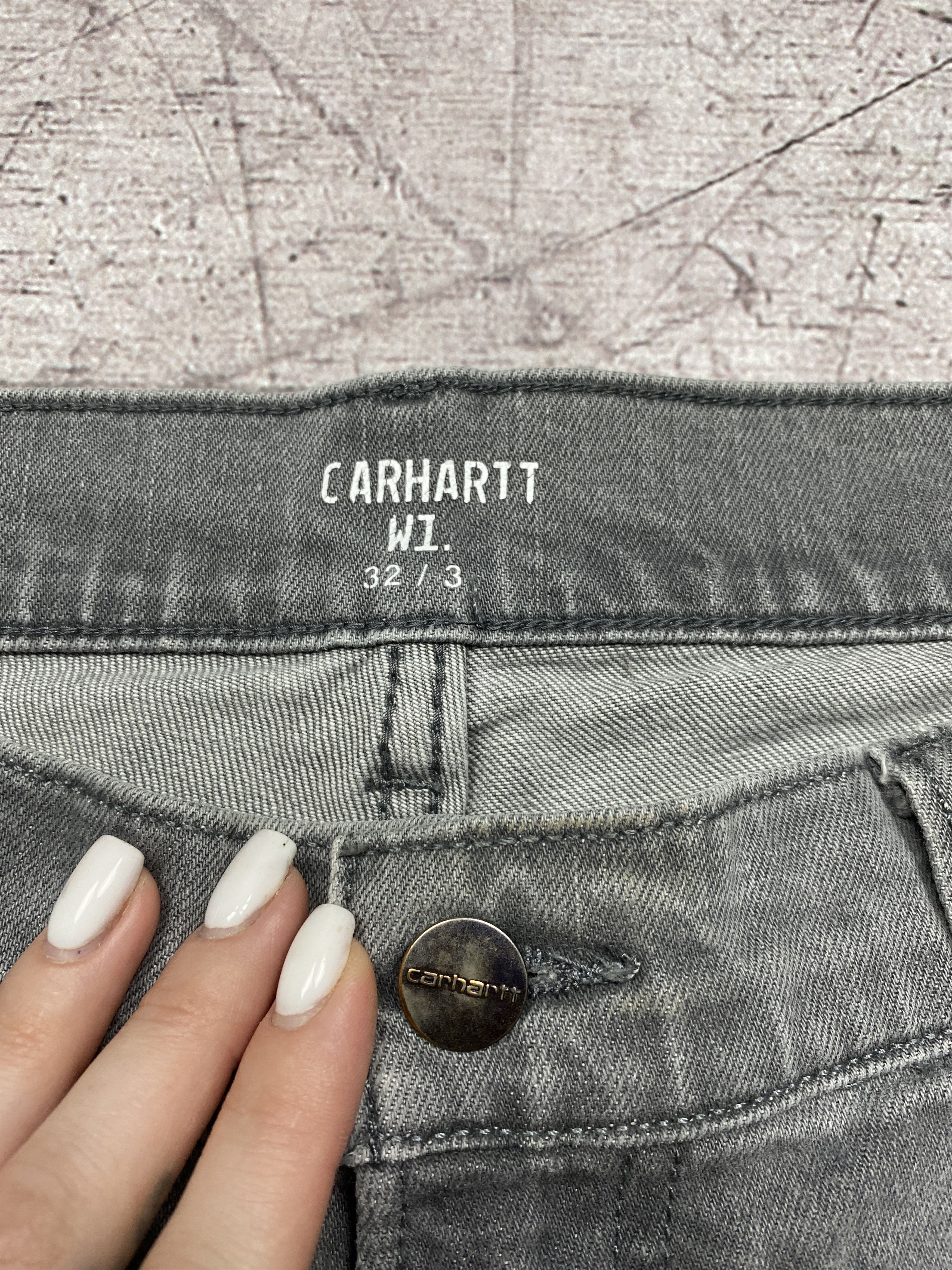 Carhartt Wip × Vintage Carhartt WIP Vintage Mens Rebellion Denim Pants Jeans Size US 32 / EU 48 - 6 Thumbnail