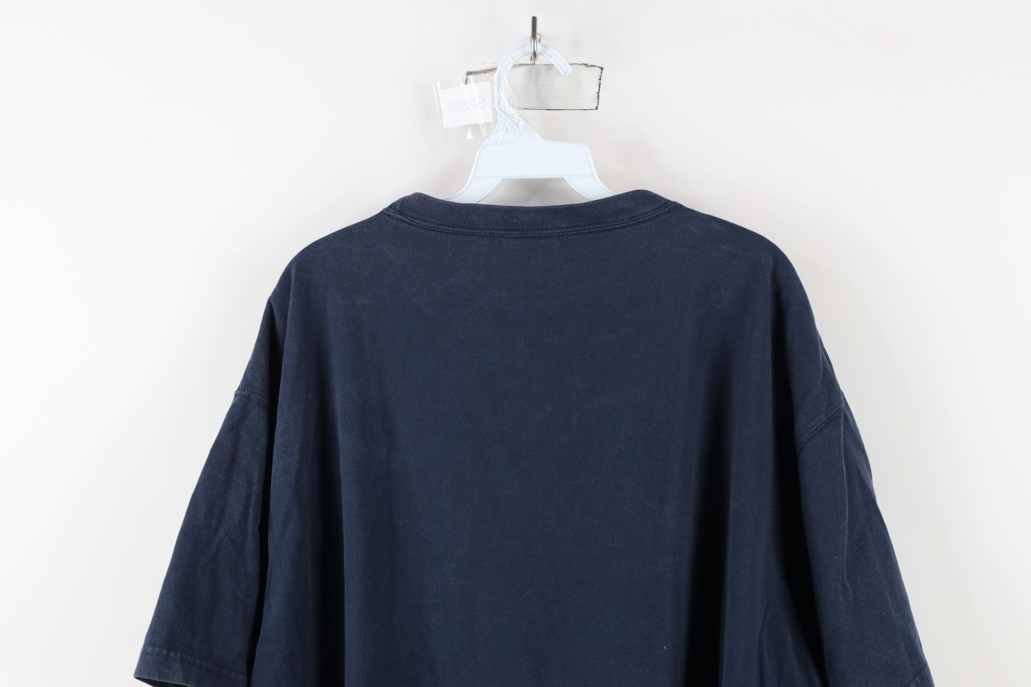 Vintage Vintage 90s Y2K Streetwear Heavyweight Cotton Pocket T-Shirt Size US XL / EU 56 / 4 - 12 Thumbnail