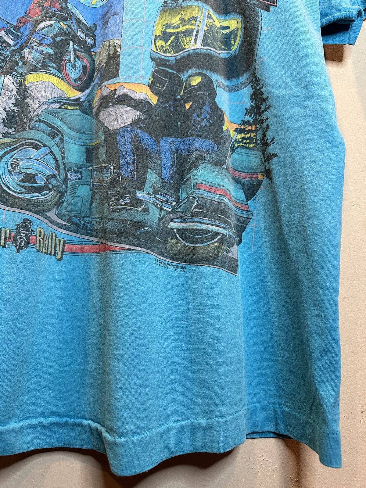 Vintage RARE* Vintage 1995 Kalispell Montana Biker Rider Rally Shirt Size US L / EU 52-54 / 3 - 4 Thumbnail