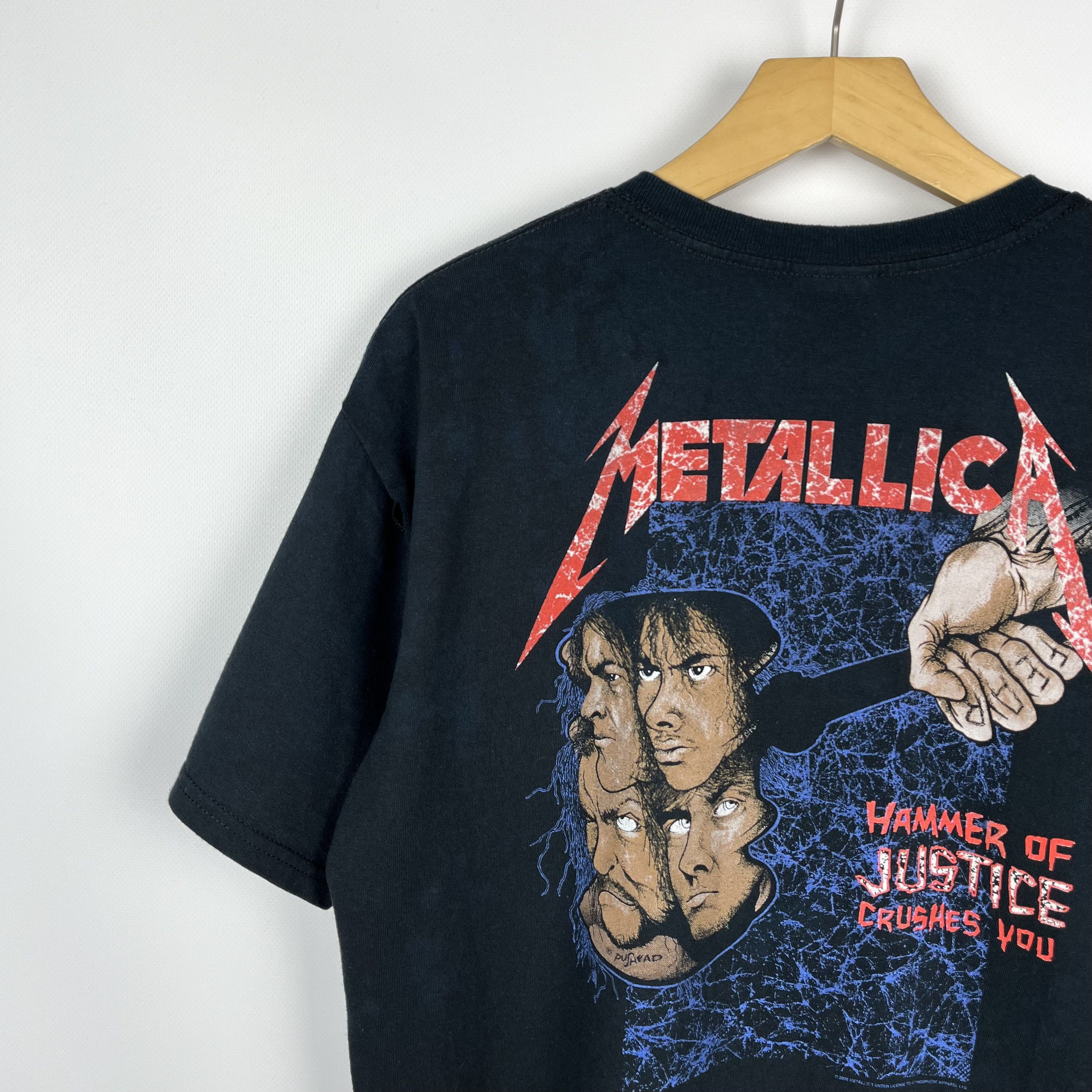 Band Tees Vintage Metallica And Justice For All Rock Band T Shirt 1994 Size US M / EU 48-50 / 2 - 18 Thumbnail