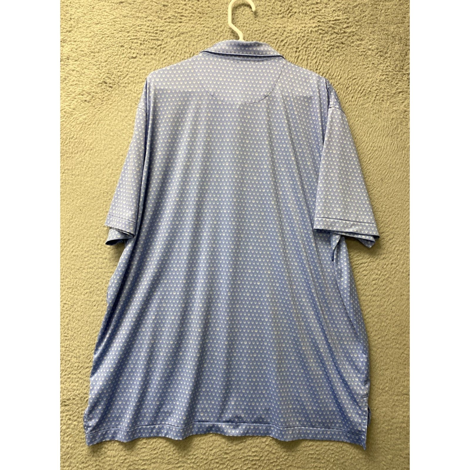 Peter Millar Peter Millar Summer Comfort Polo Golf Shirt Mens XL Loose Fit Blue /44-78 Size US XL / EU 56 / 4 - 7 Thumbnail