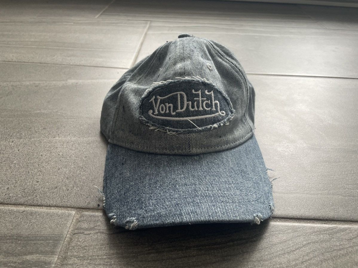 Von Dutch Von Dutch Denim Hat Size ONE SIZE - 2 Thumbnail