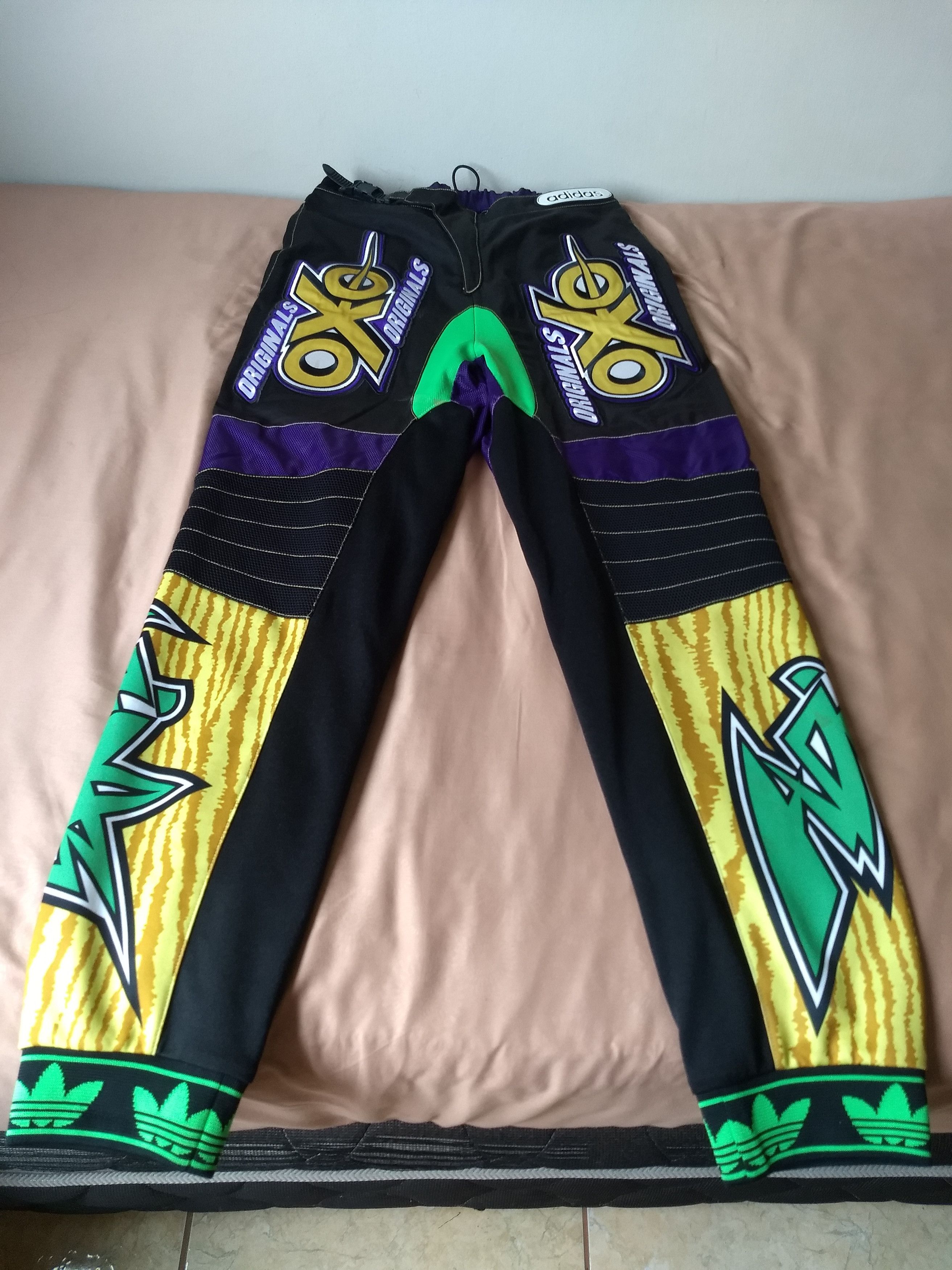 image of Adidas X Jeremy Scott Motocross Pants, Men's (Size 32)