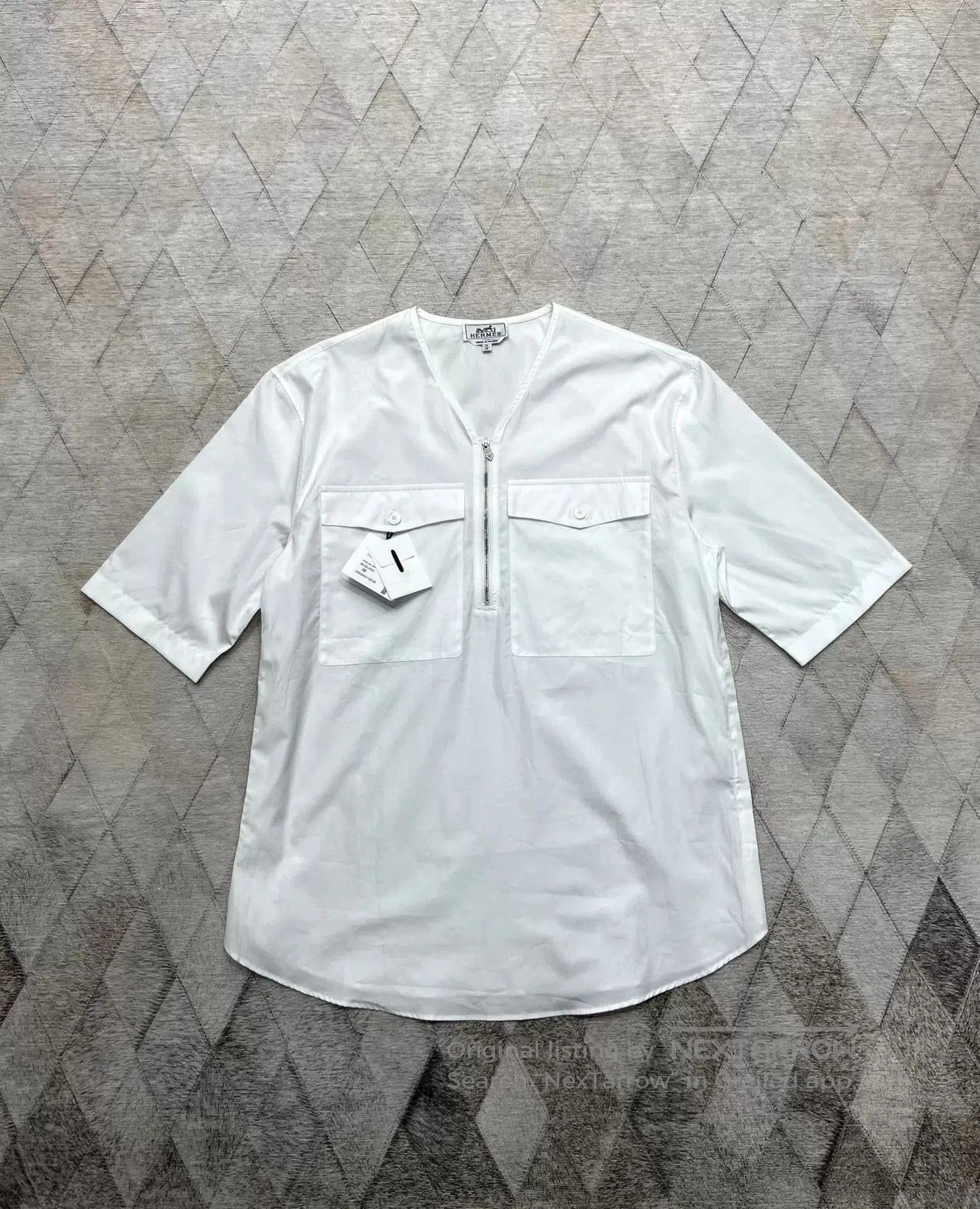 Hermes Hermes Spring Summer New Workwear Shirt. Size US XS / EU 42 / 0 - 1 Thumbnail