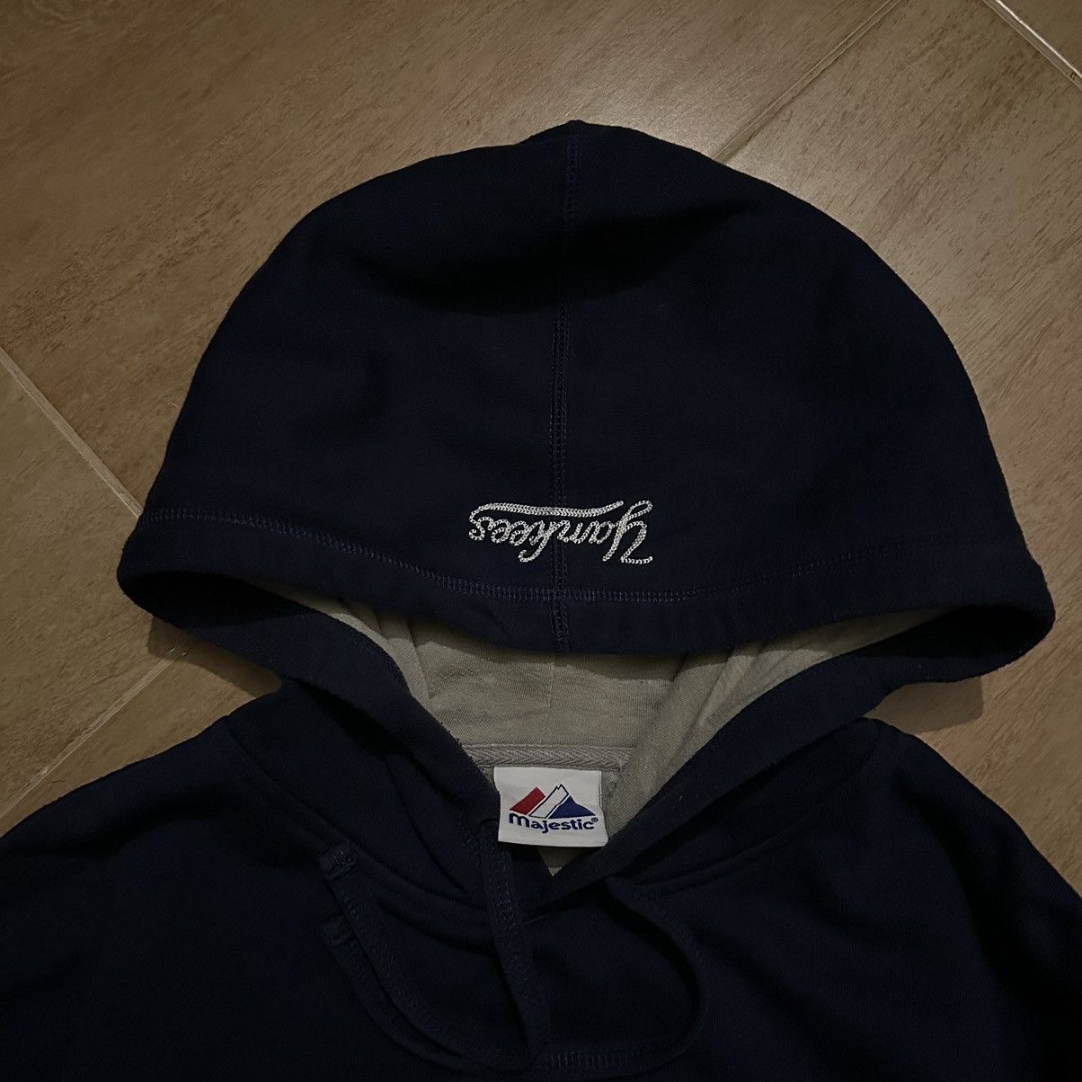 Majestic × New York Yankees 2008 Yankees Hoodie Size US L / EU 52-54 / 3 - 5 Thumbnail