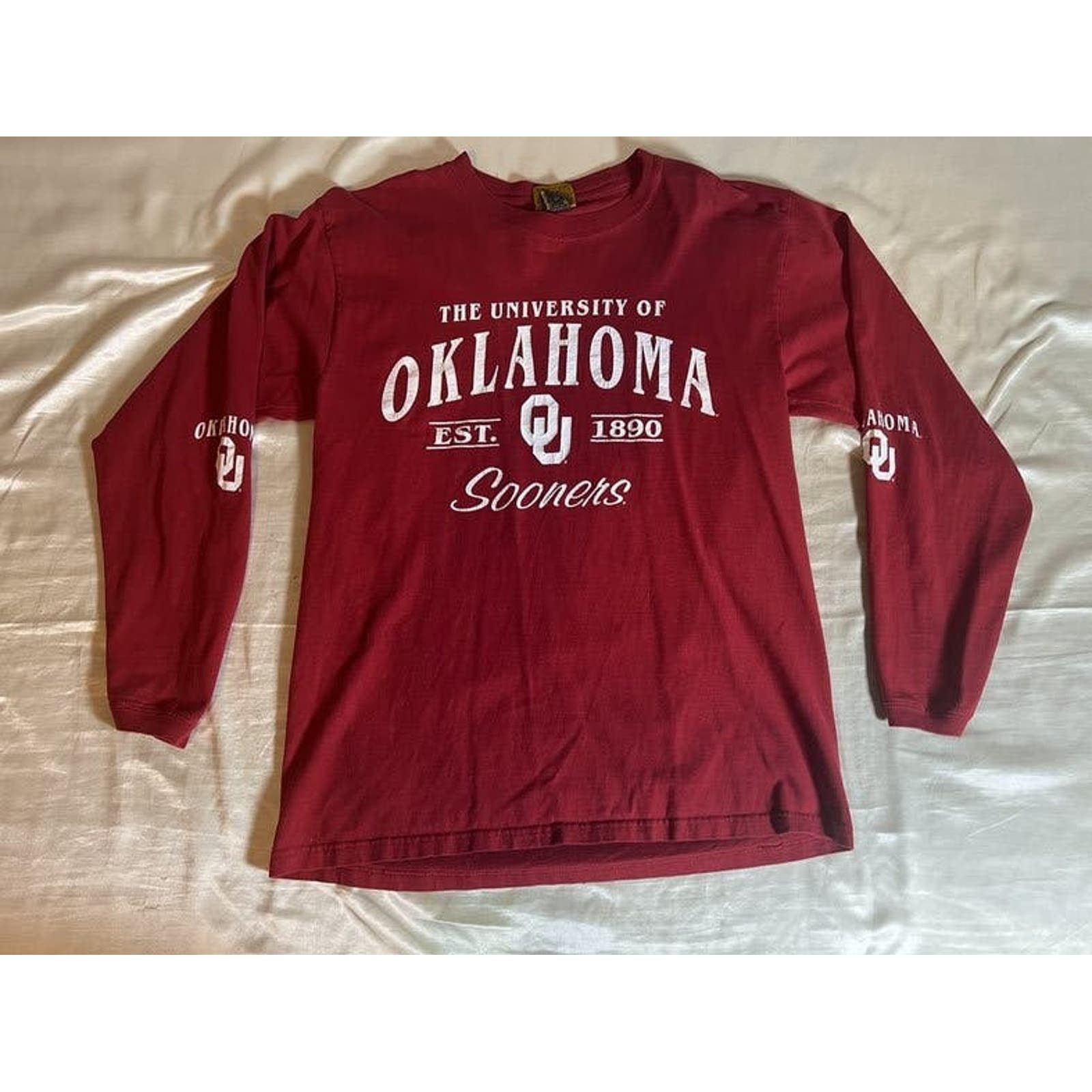 Vintage Okahoma Uni longsleeve Size US M / EU 48-50 / 2 - 1 Thumbnail