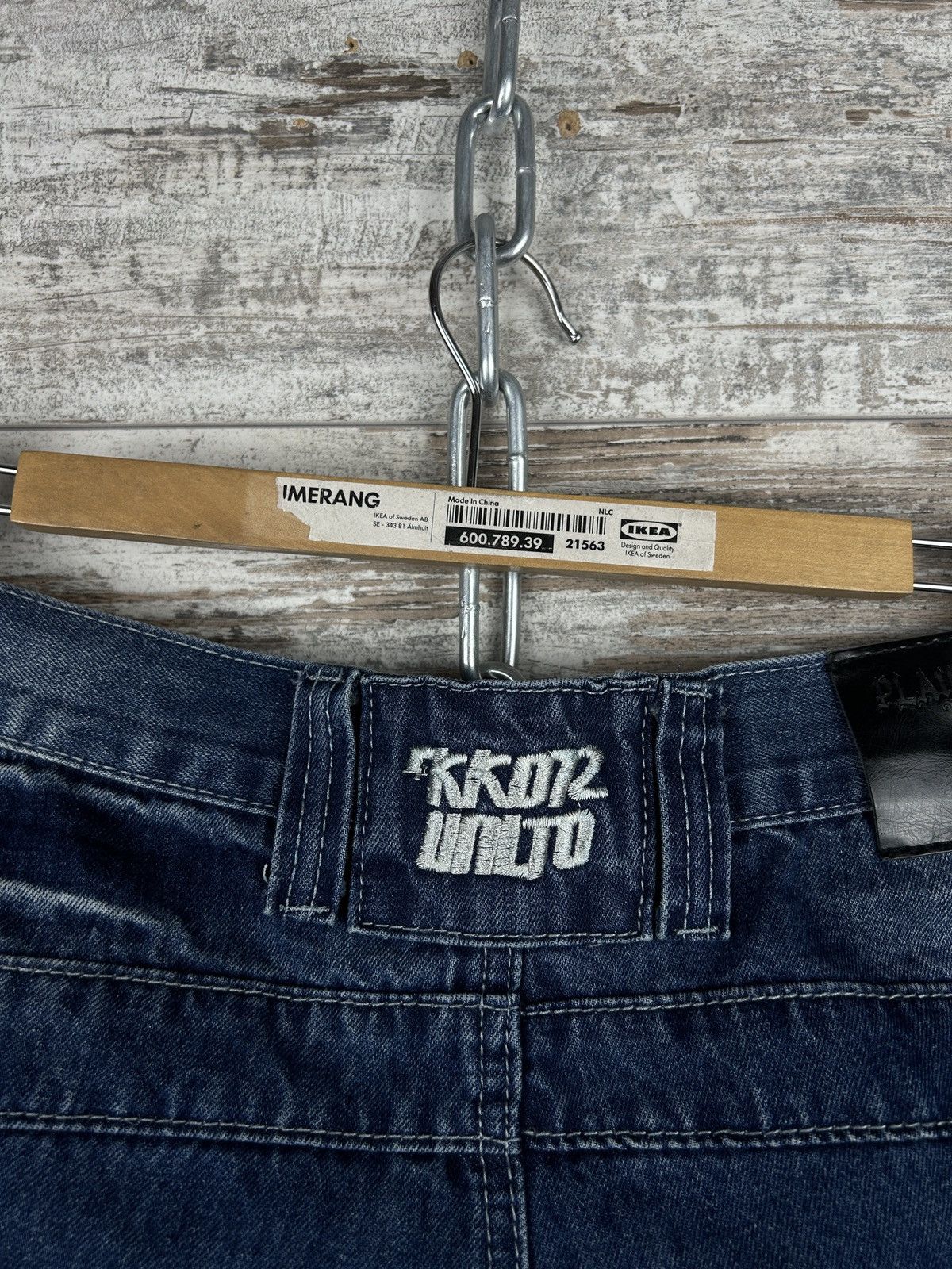 Japanese Brand × Vintage Mens Vintage play bigg shirts baggy style OG Travis Scott Size US 36 / EU 52 - 8 Thumbnail