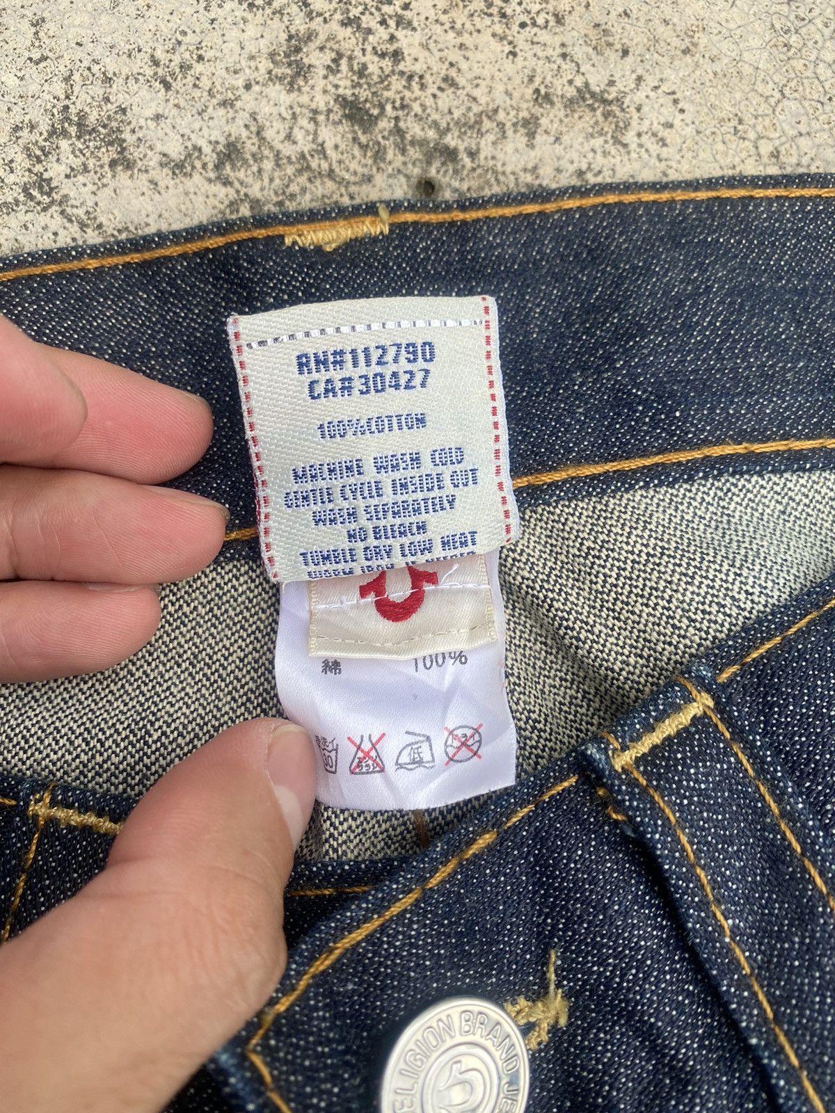 If Six Was Nine × Japanese Brand × True Religion Flare Jeans True Religion Like New Bootcut Size US 33 - 12 Thumbnail
