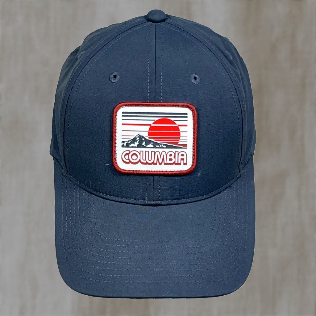 Vintage Columbia Hat Cap Snap Back Gray Performance Rip Stop Outdoor Hiking Baseball Size ONE SIZE - 1 Thumbnail
