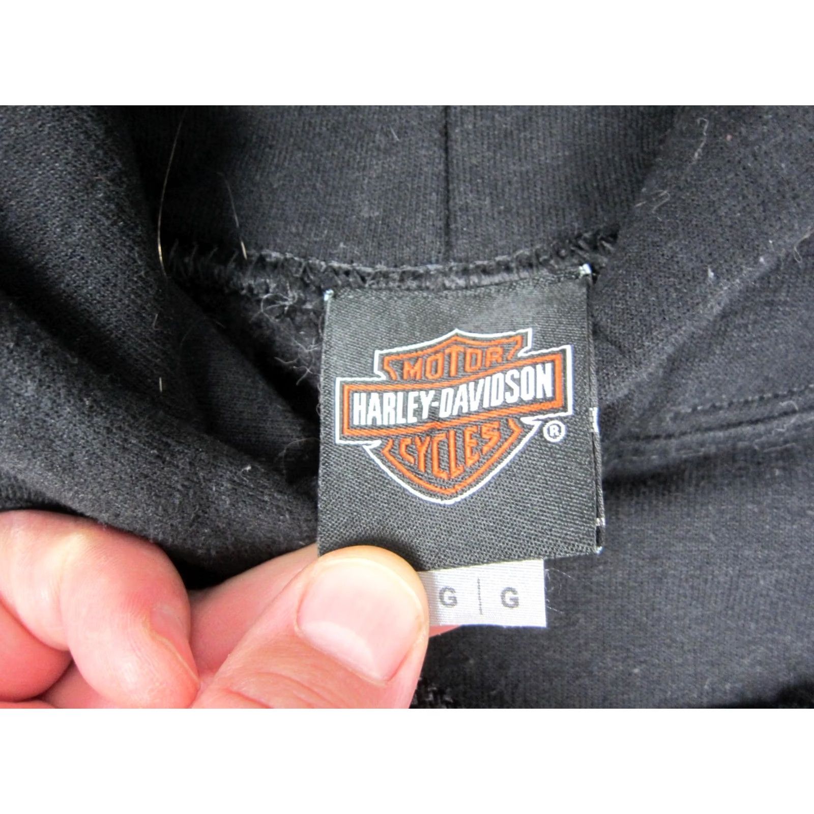 Harley Davidson Harley Davidson Hoodie Mens Large Black Green Skull Cedar Rapids Sweatshirt Size US L / EU 52-54 / 3 - 6 Thumbnail