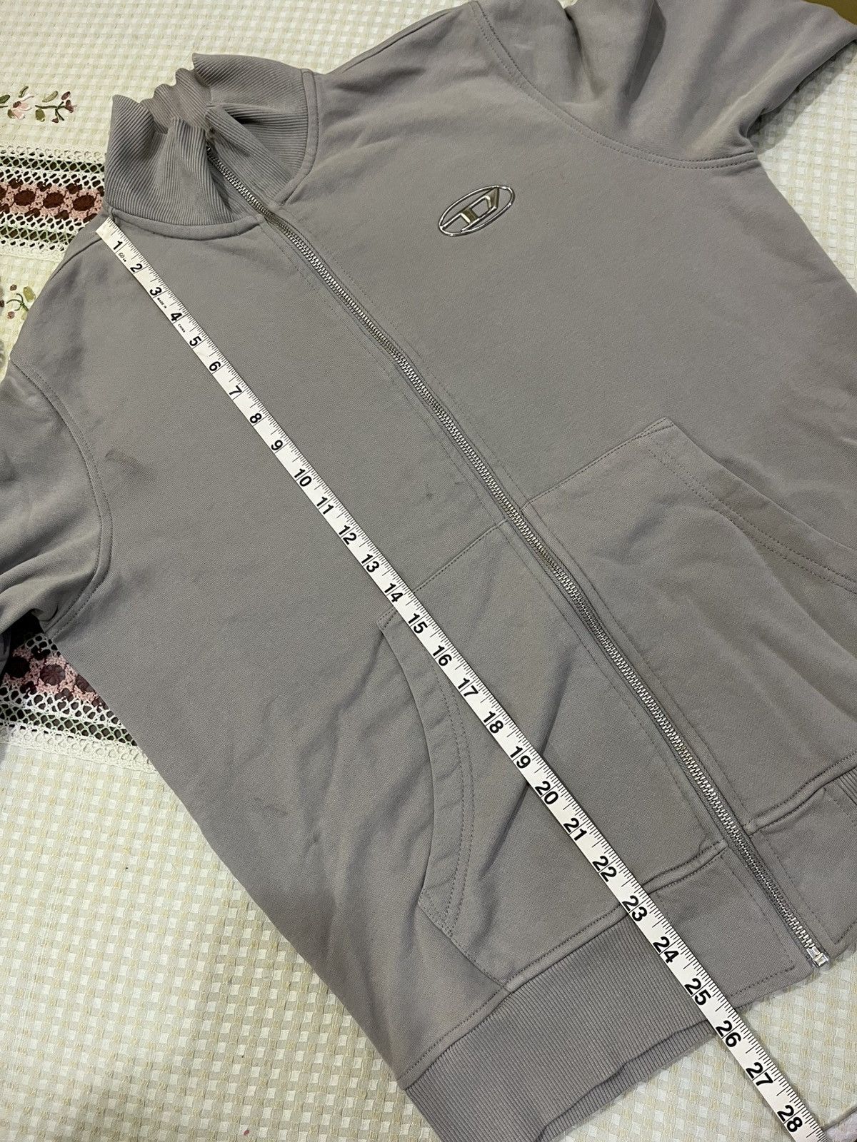Diesel Diesel full-zip jacket with a high collar and front pockets Size US M / EU 48-50 / 2 - 15 Thumbnail