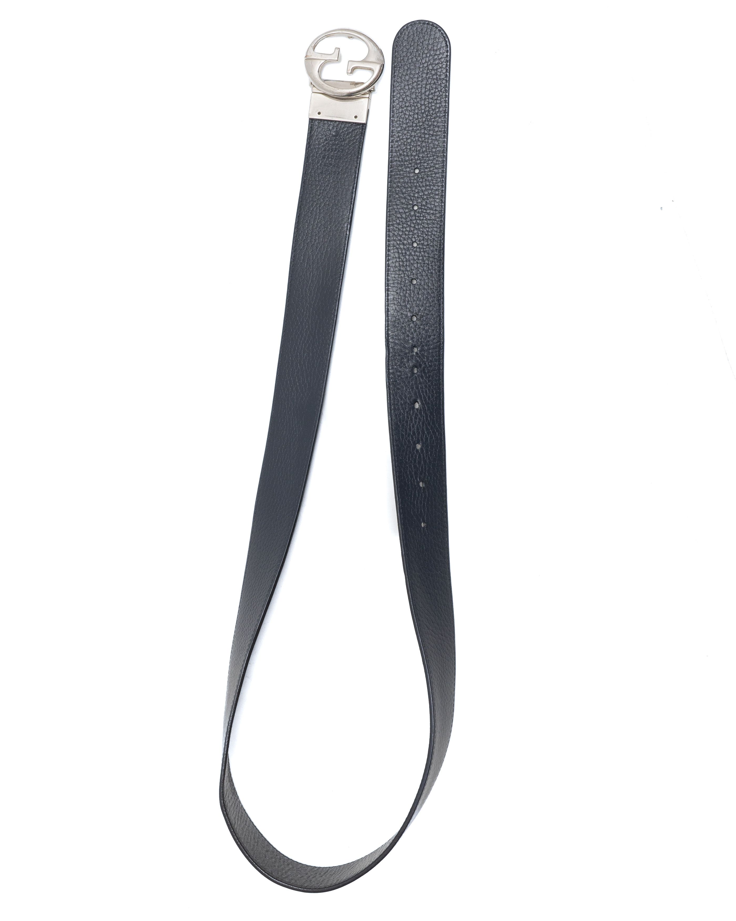 Gucci GUCCI Reversible Double Sided Belt Size 38 - 8 Thumbnail