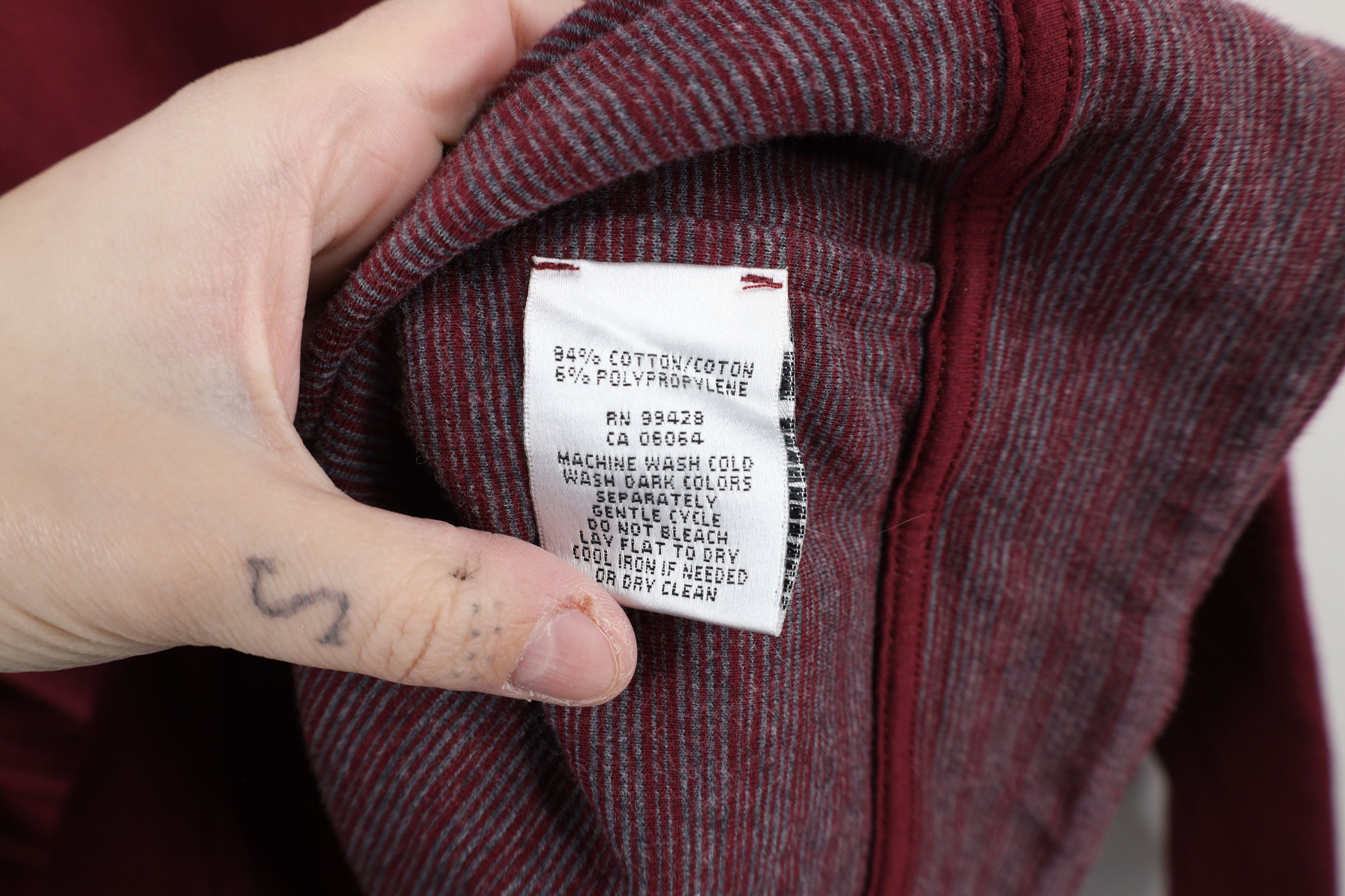 Vintage Bugatchi Uomo Blank Reversible Half Zip Pullover Sweater Red Size US XL / EU 56 / 4 - 7 Thumbnail